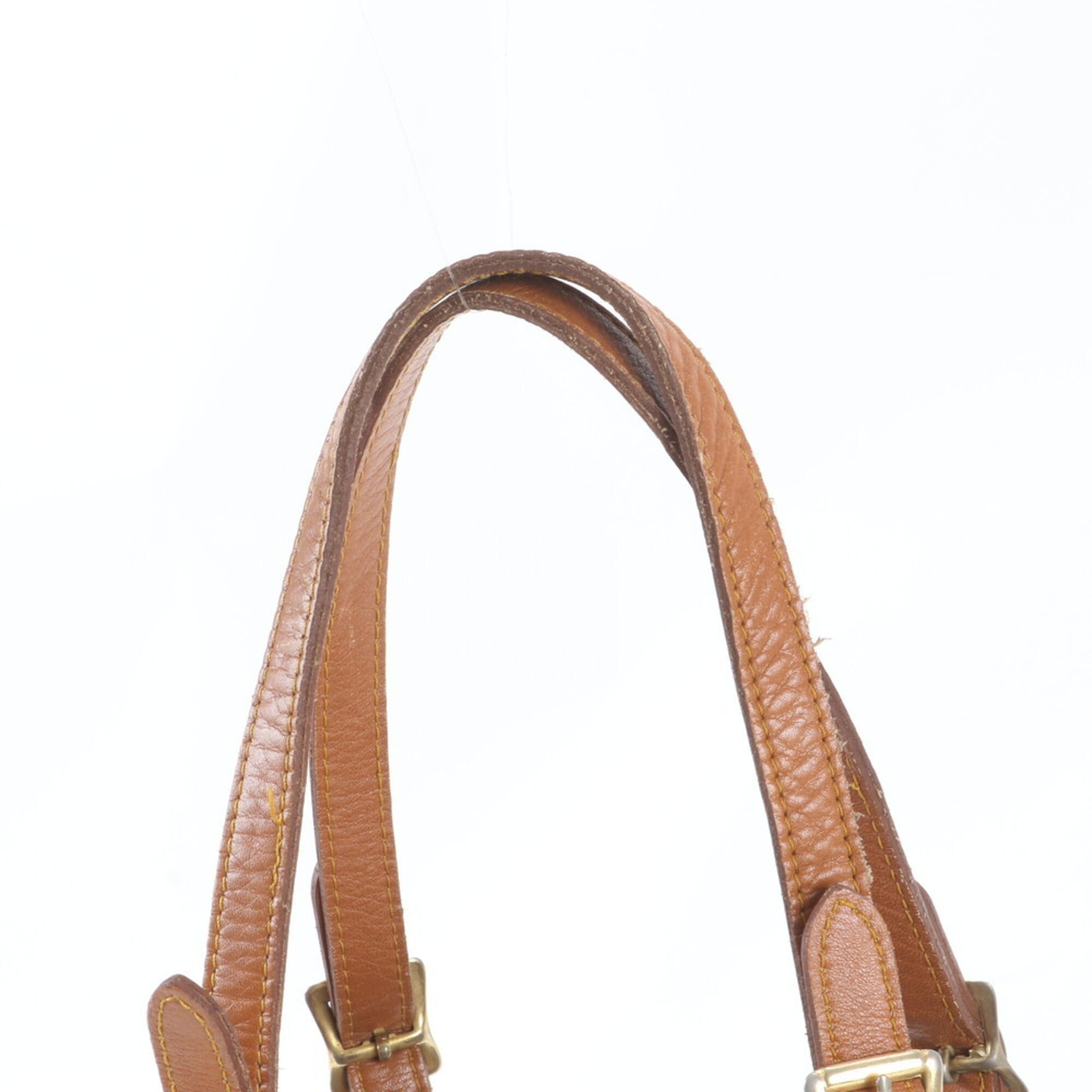 Louis Vuitton Brown Monogram Leather Coated Canvas Handbag Tote Bag (Pre-Owned)