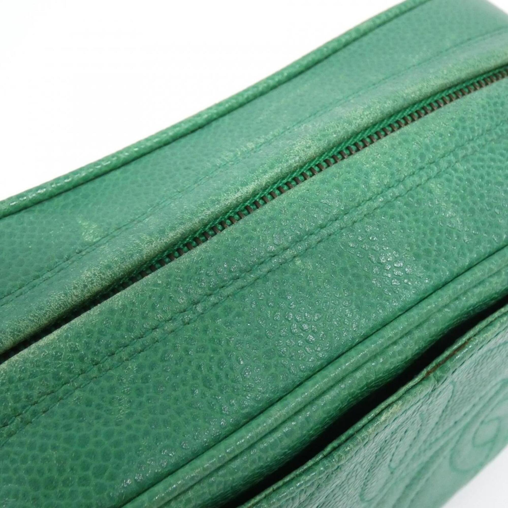 Chanel Green Shoulder Bag (Pre-Owned)