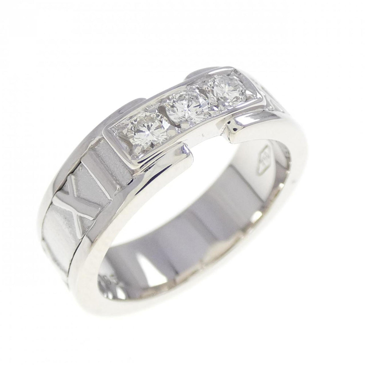 Tiffany White Gold (18K) Band Ring (Pre-Owned)