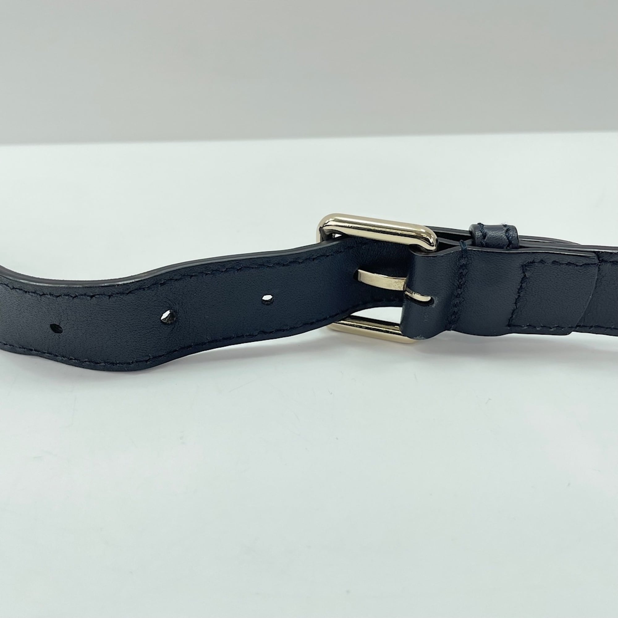 Gucci Navy Shoulder Bag (Pre-Owned)