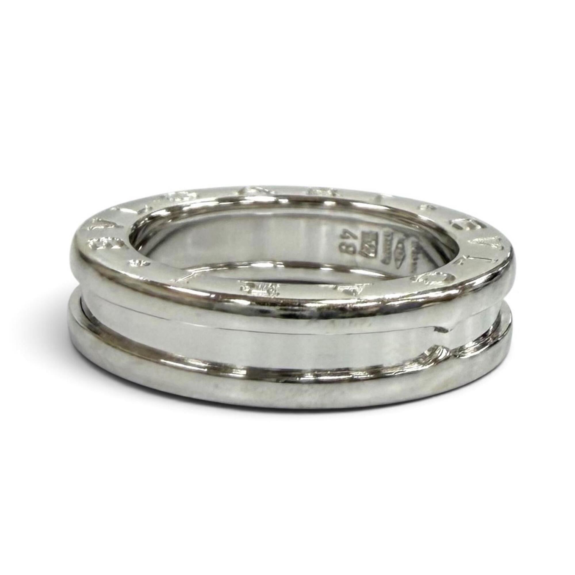 Bvlgari White Gold White Gold (18K) Band Ring (Pre-Owned)