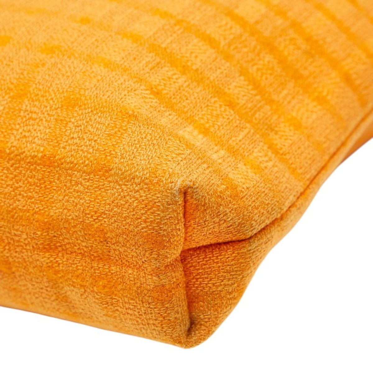 Hermes Orange Wool Cotton Handbag Tote Bag (Pre-Owned)