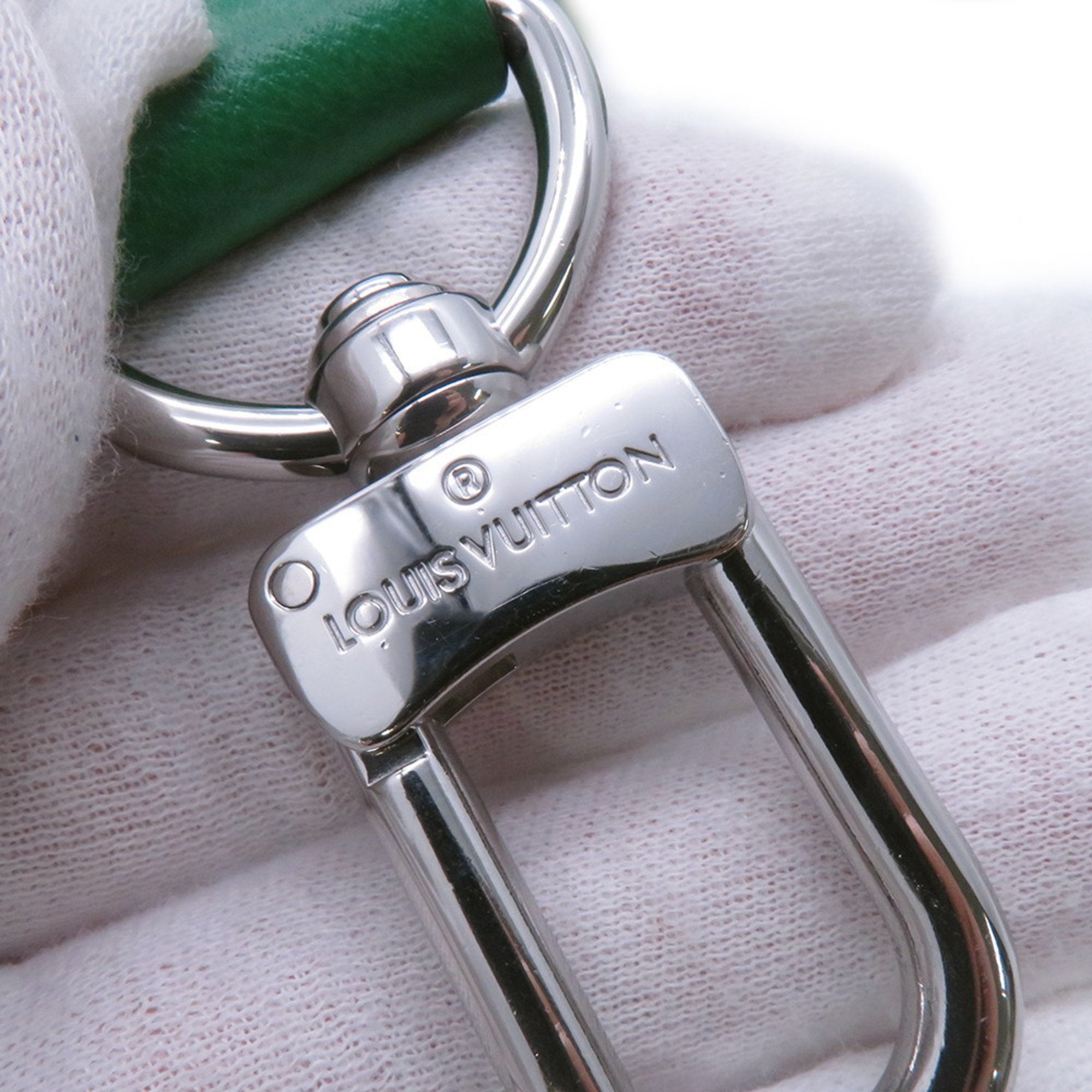 Louis Vuitton Monogram Silver Monogram Taiga Leather Sling Bag (Pre-Owned)