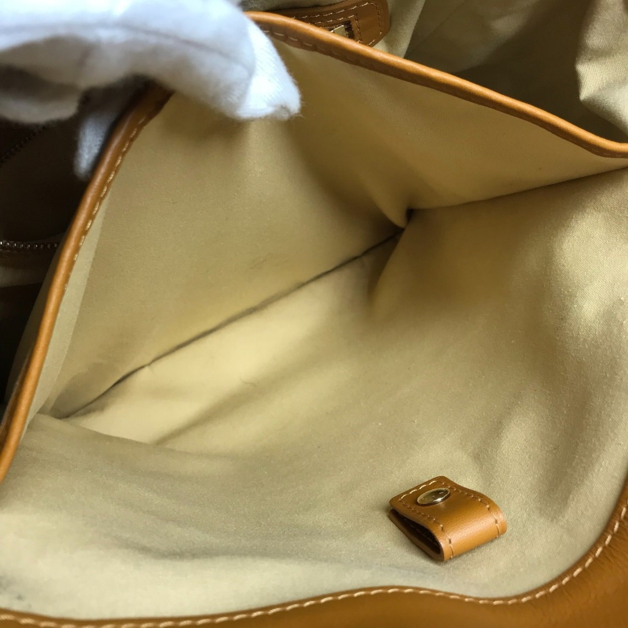 Louis Vuitton Beige Monogram Mini Shoulder Bag Tote Bag (Pre-Owned)