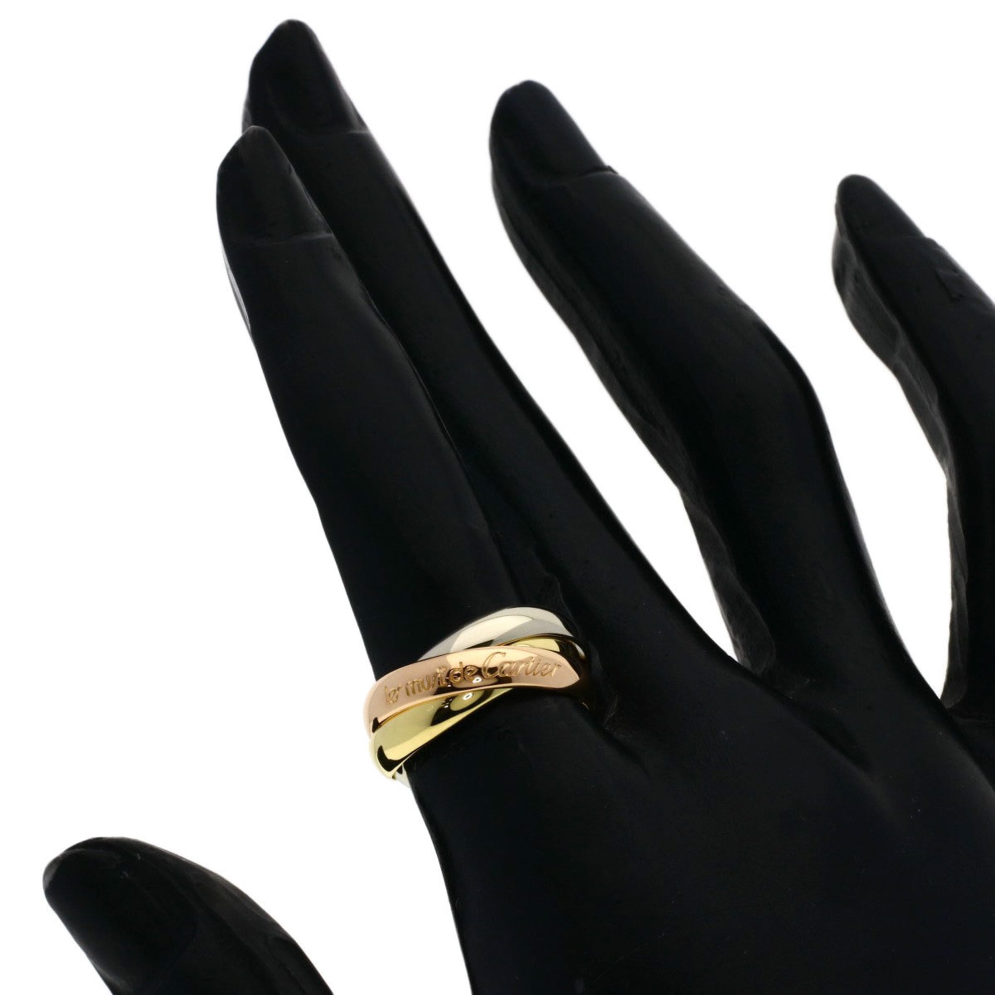 Cartier Yellow Gold (18K) Pink Gold (18K) White Gold (18K) Band Ring (Pre-Owned)