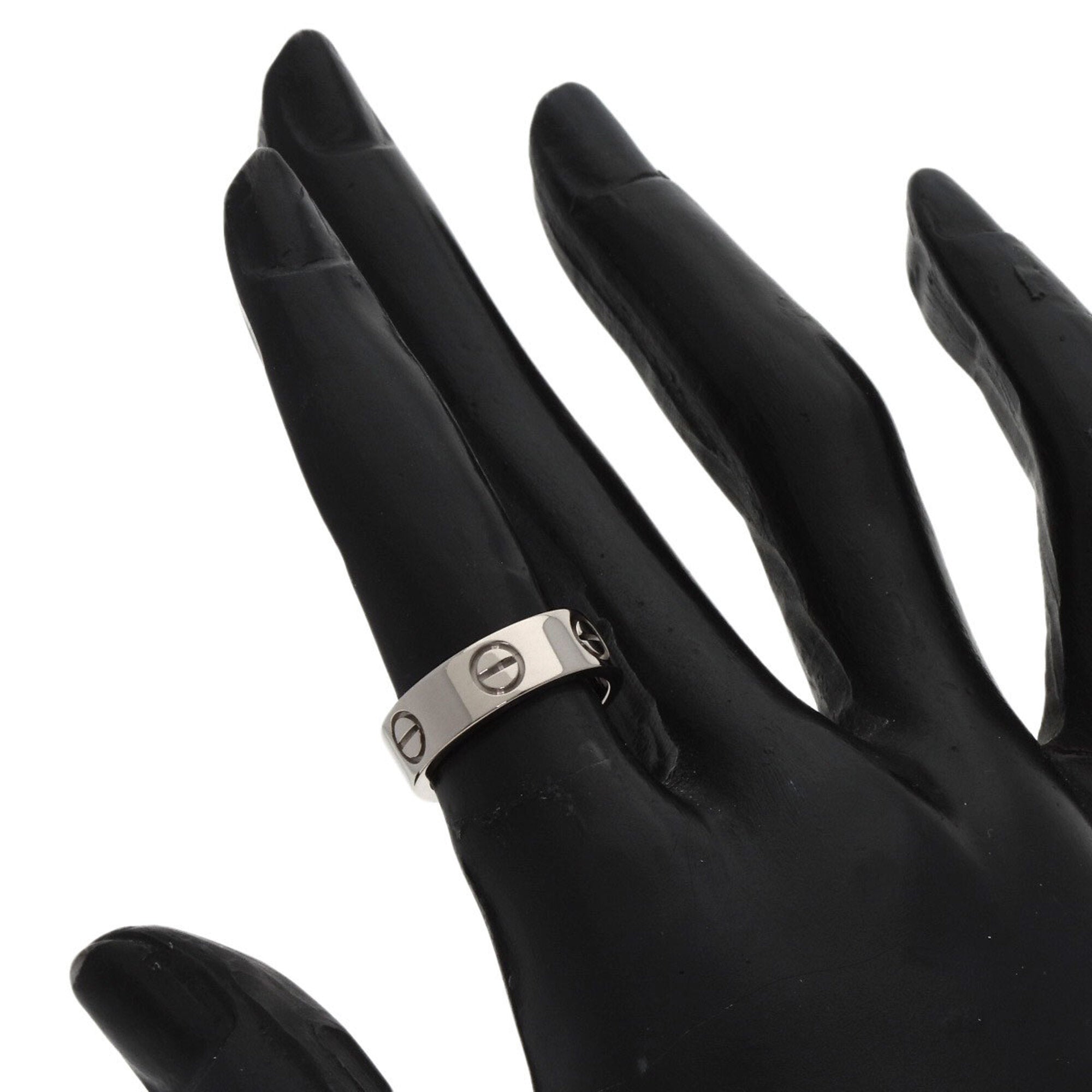 Cartier Love White Gold (18K) Band Ring (Pre-Owned)