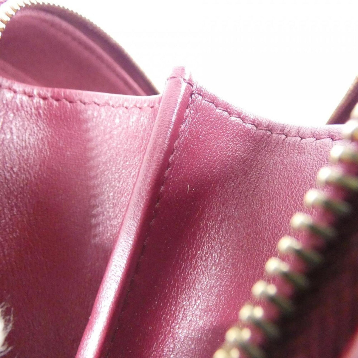 Chanel Bordeaux Grained Calfskin Shoulder Bag (Pre-Owned)