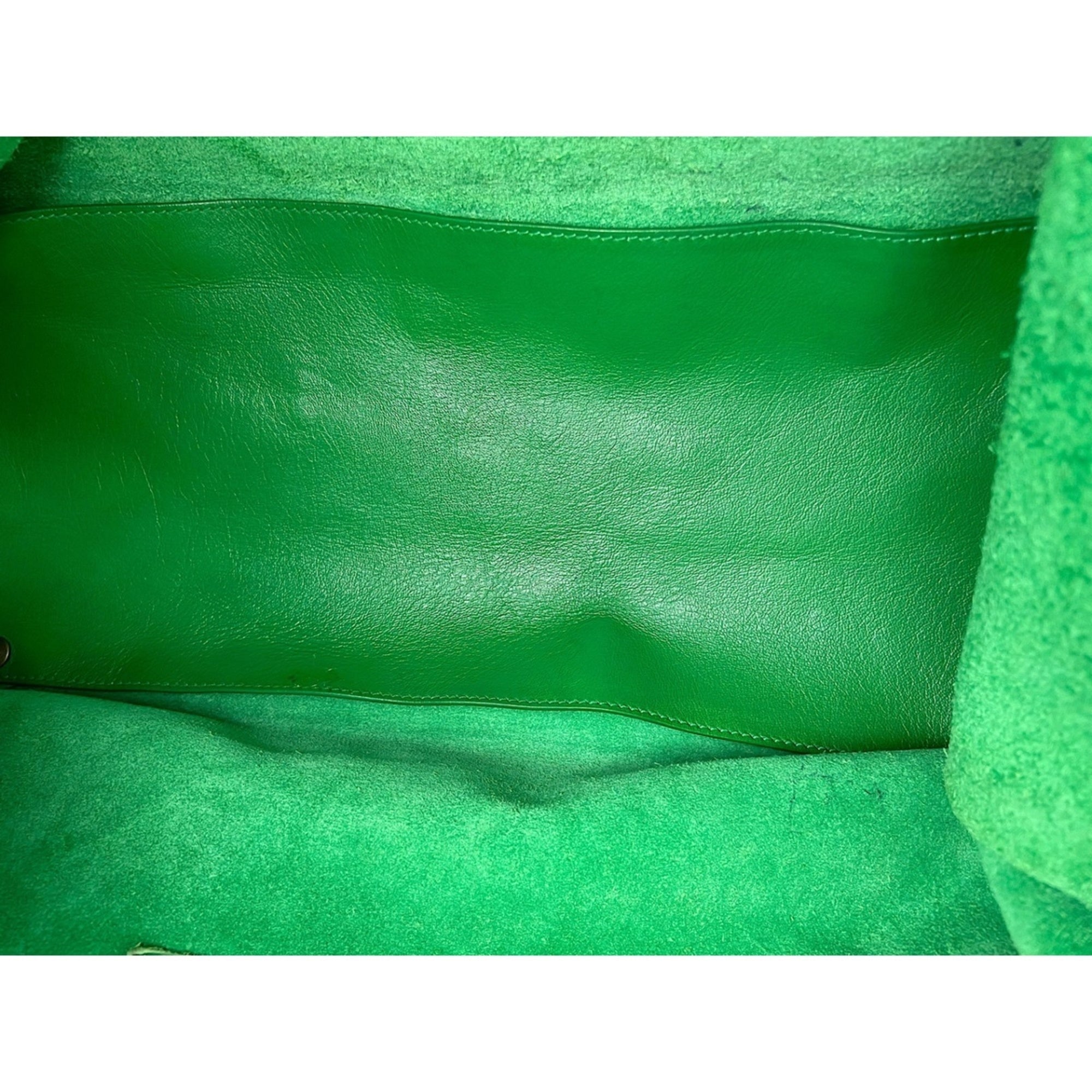 Balenciaga Green Paper Shoulder Bag (Pre-Owned)