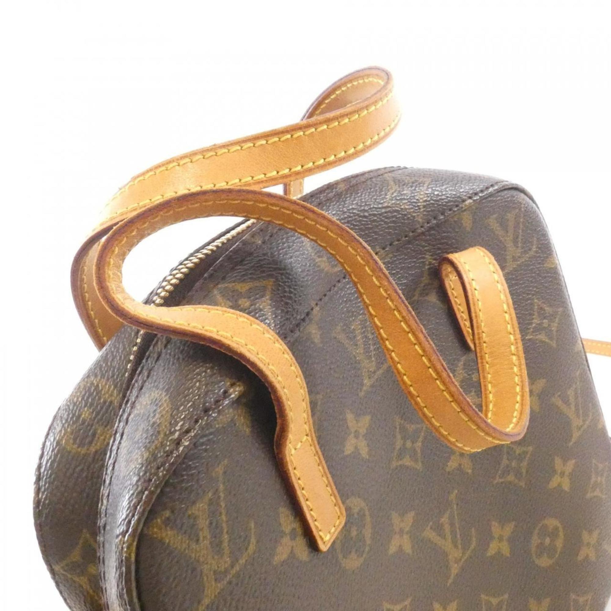 Louis Vuitton Brown Coated Canvas Handbag (Pre-Owned)