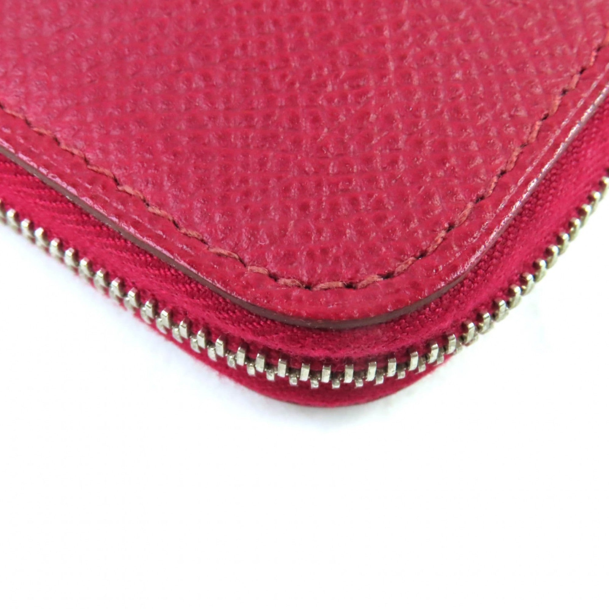 Hermes Ruby Epsom Leather Long Wallet (Bi-Fold) (Pre-Owned)