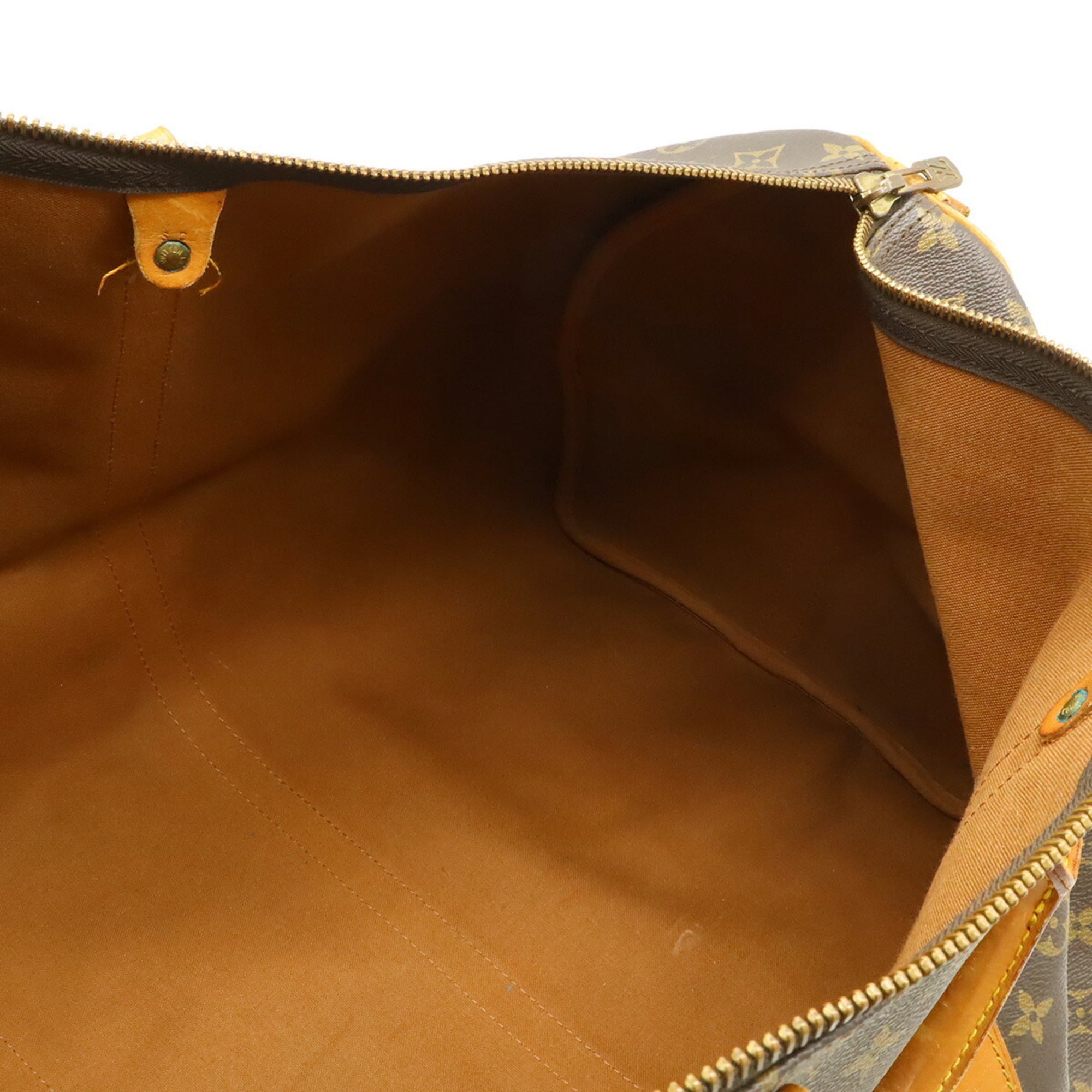 Louis Vuitton Brown Monogram Boston Bag Shoulder Bag (Pre-Owned)
