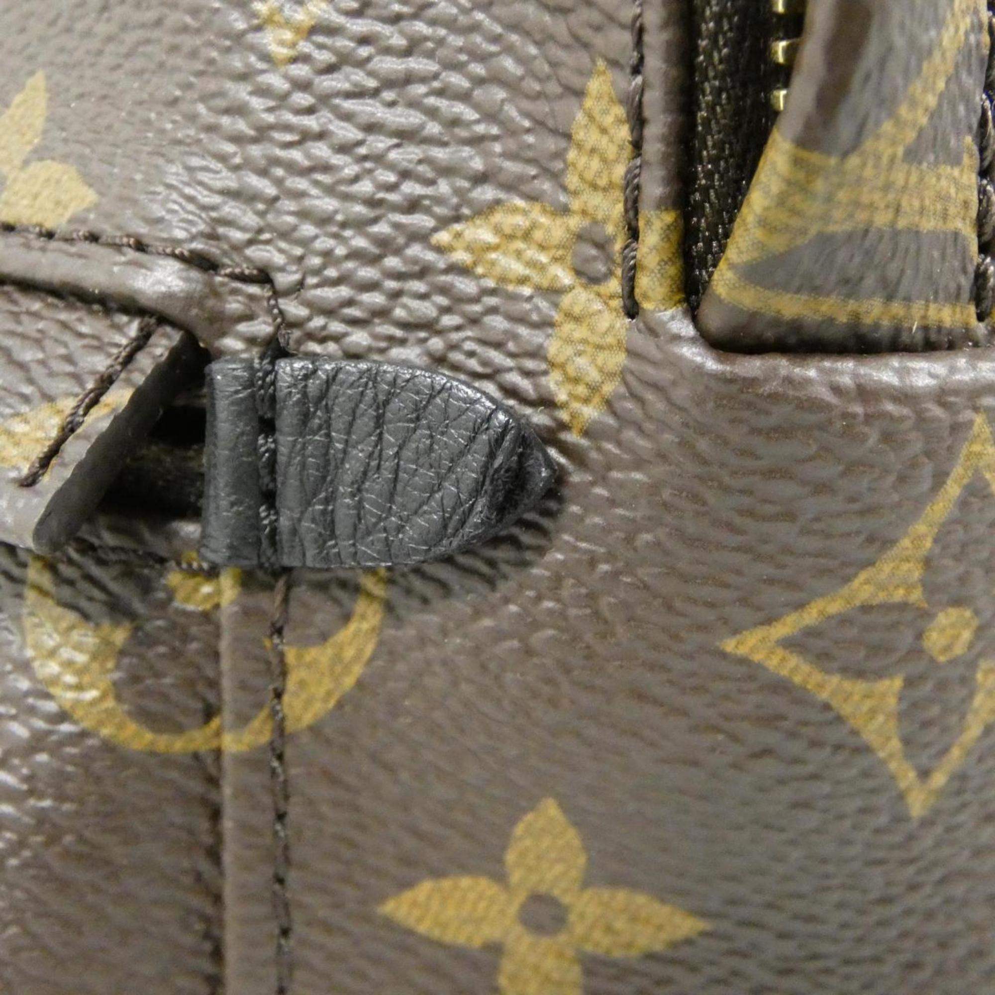 Louis Vuitton Brown Coated Canvas Backpack (Pre-Owned)