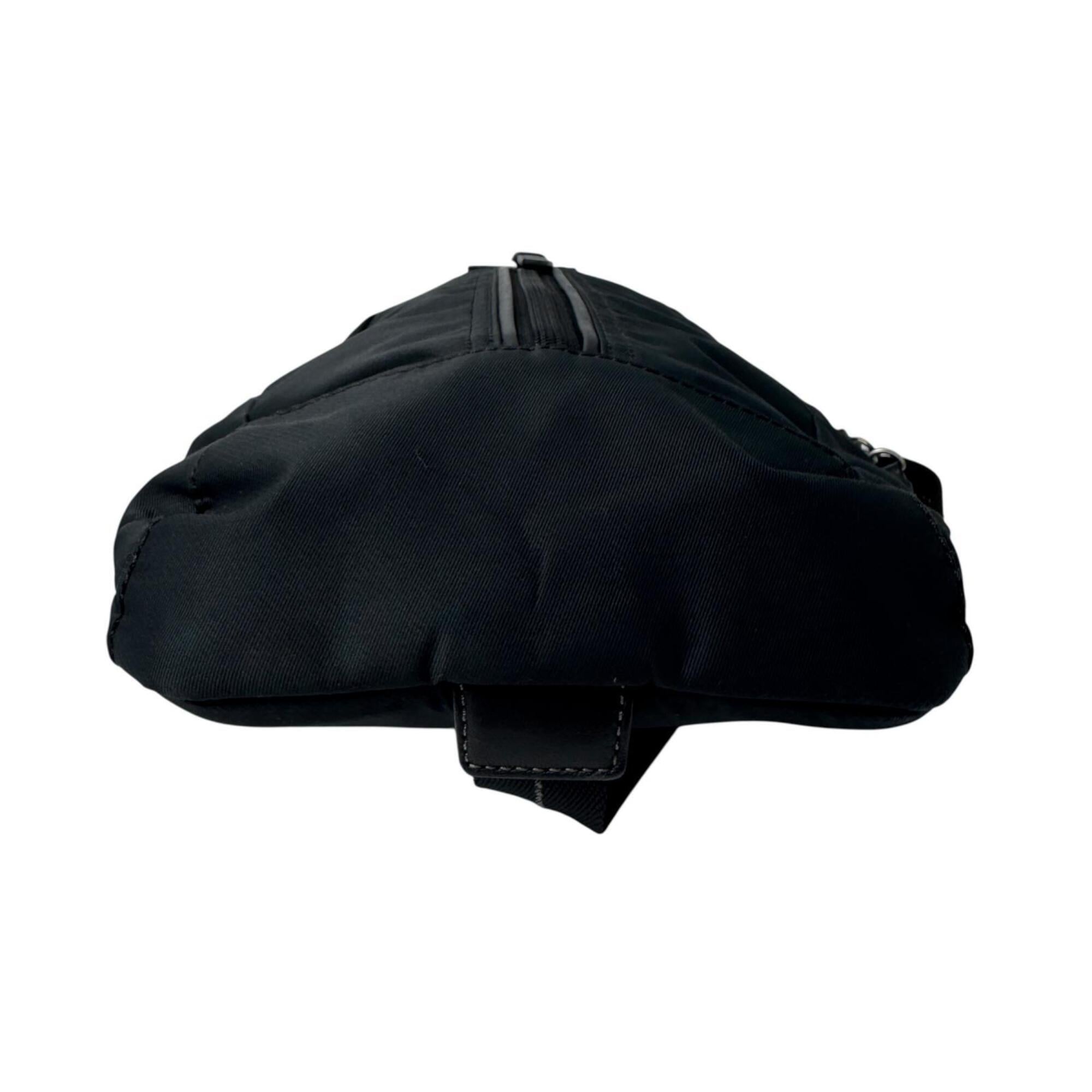 Coach Black Nylon Sling Bag (Pre-Owned)