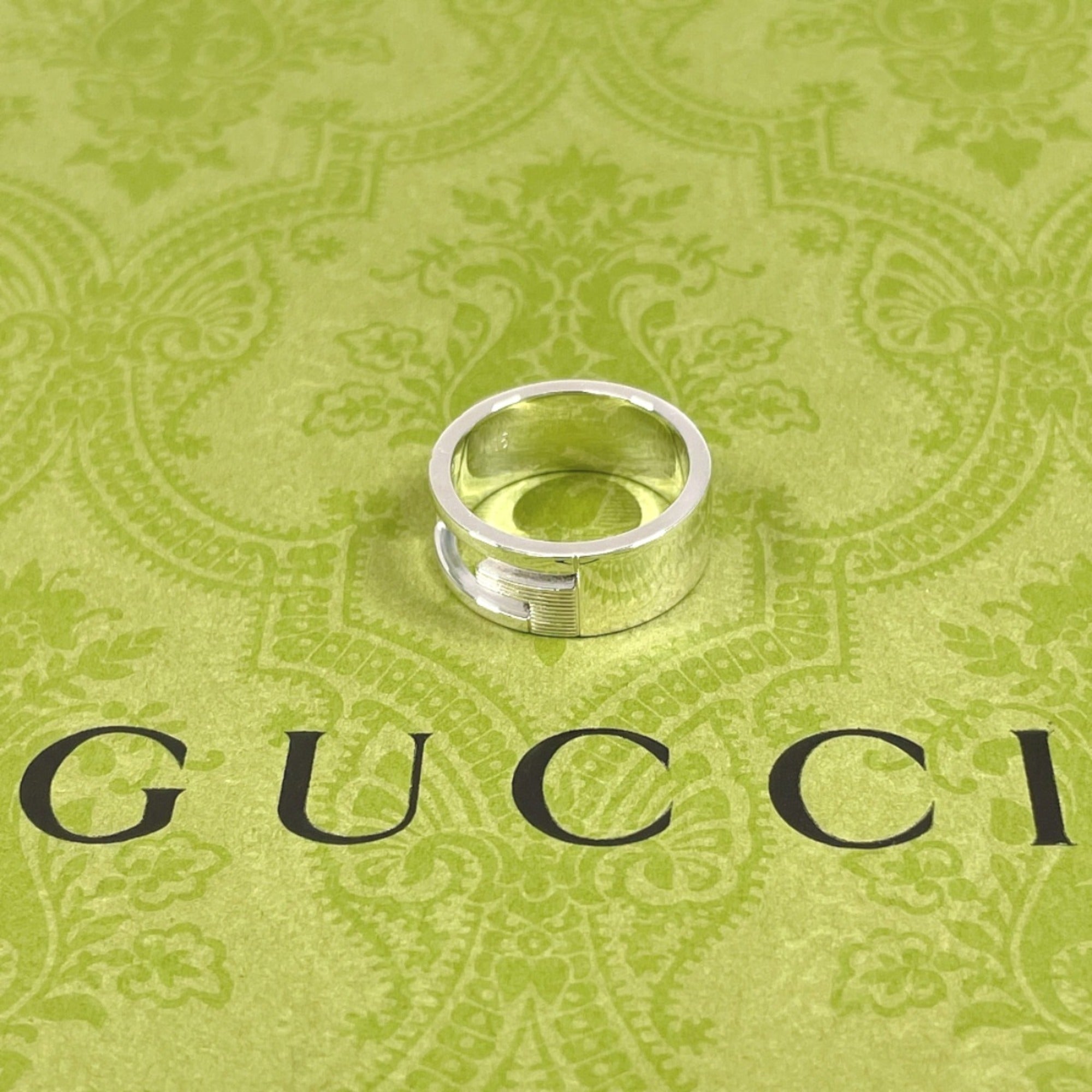 Gucci Silver Silver 925 Band Ring (Pre-Owned)