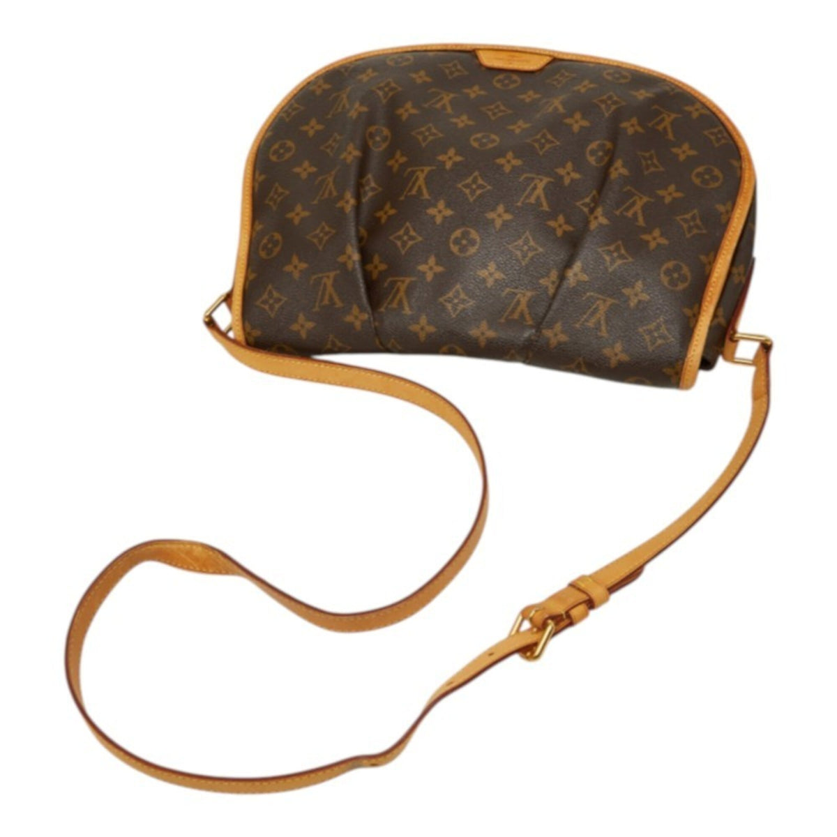 Louis Vuitton Brown Pvc Leather Shoulder Bag (Pre-Owned)