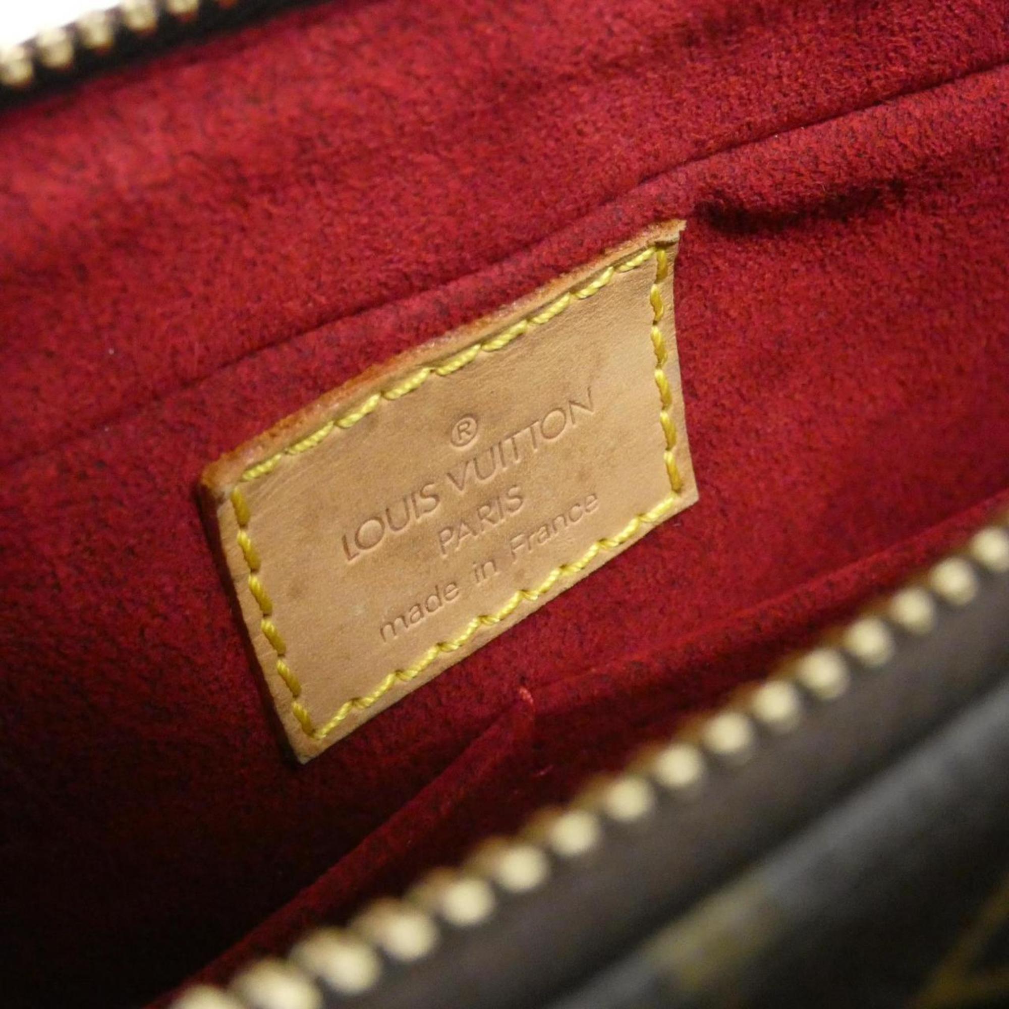 Louis Vuitton Marron Coated Canvas Shoulder Bag (Pre-Owned)