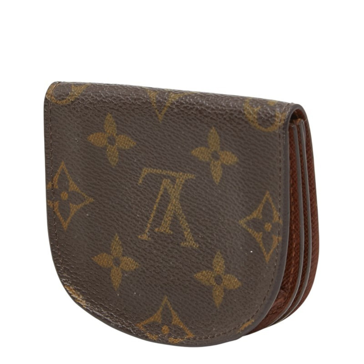 Louis Vuitton Brown Pvc Leather Coin Purse/Coin Case (Pre-Owned)