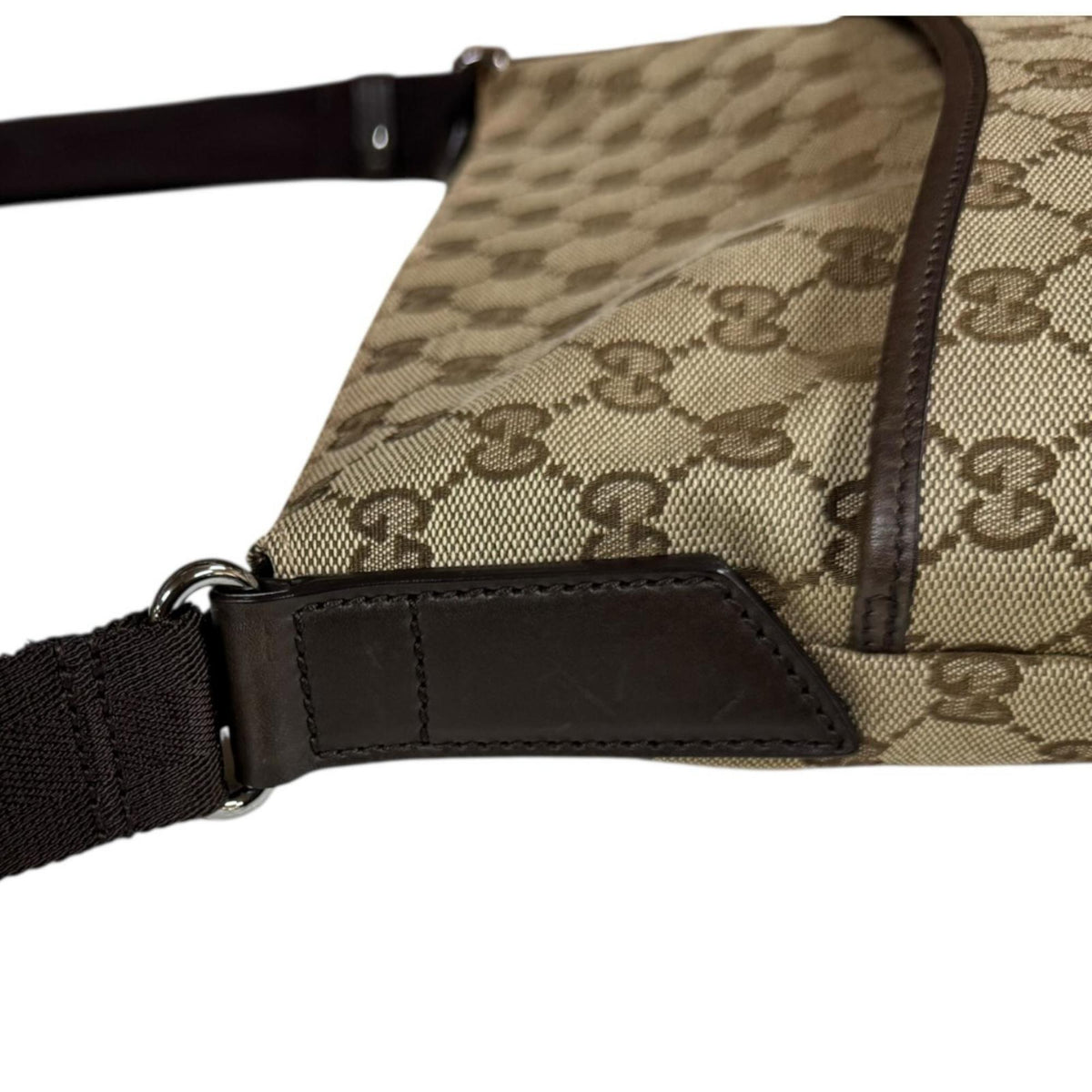 Gucci Brown Gg Canvas Shoulder Bag (Pre-Owned)