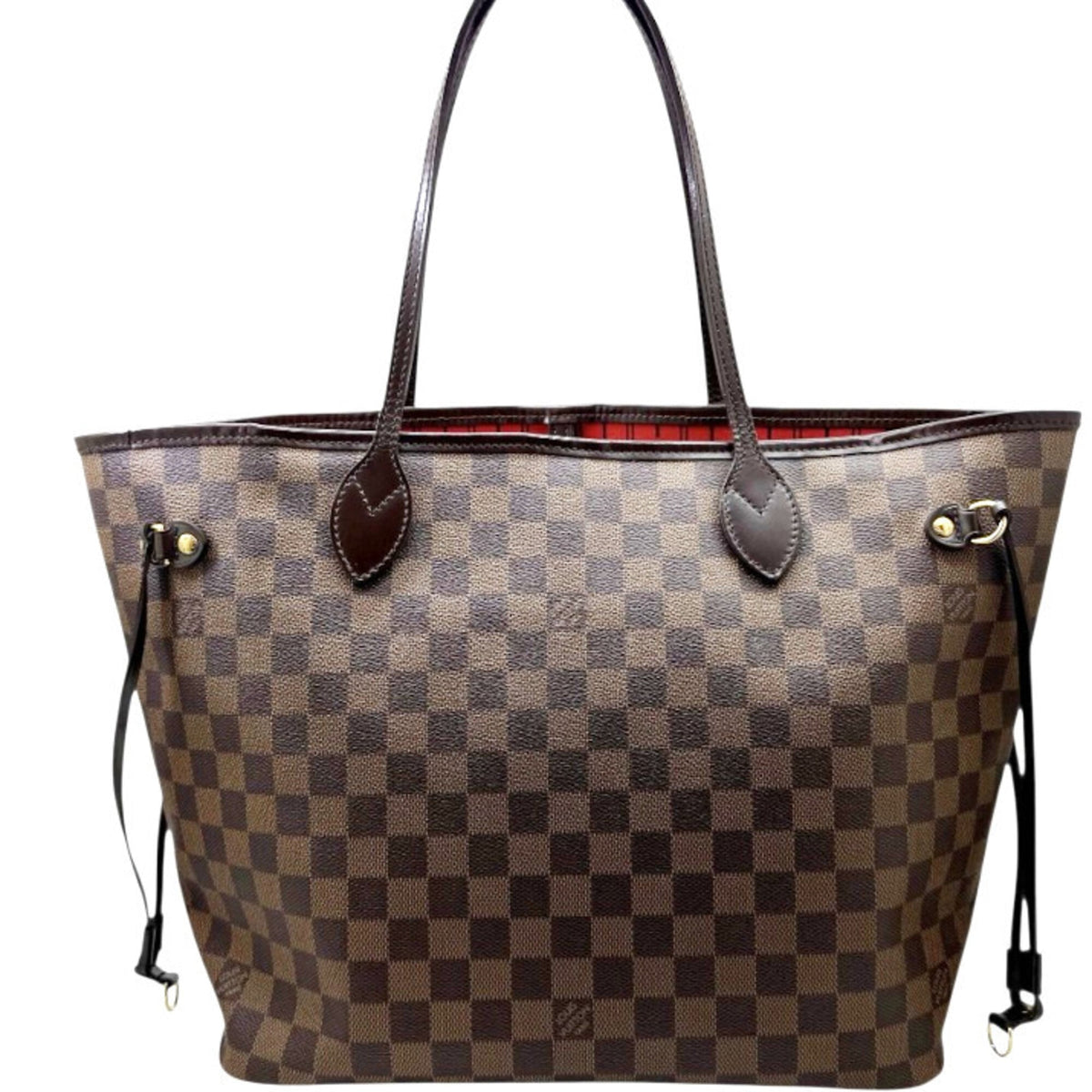 Louis Vuitton Damier Brown Damier Canvas Tote Bag (Pre-Owned)
