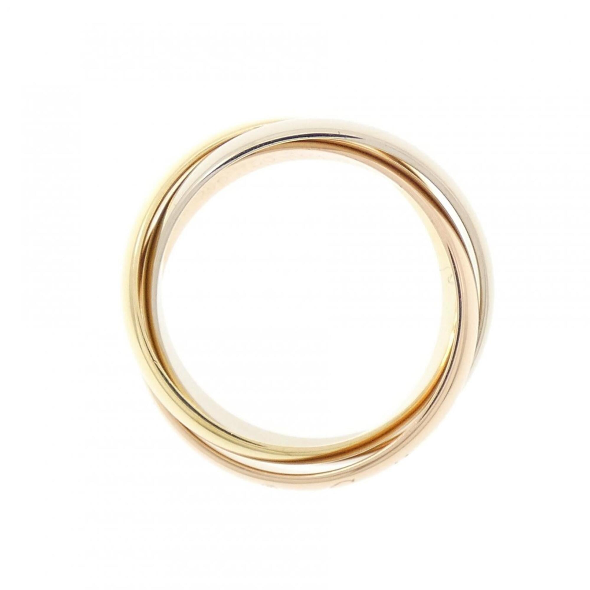 Cartier Pink Gold White Gold Yellow Gold Yellow Gold (18K) Pink Gold (18K) White Gold (18K) Band Ring (Pre-Owned)