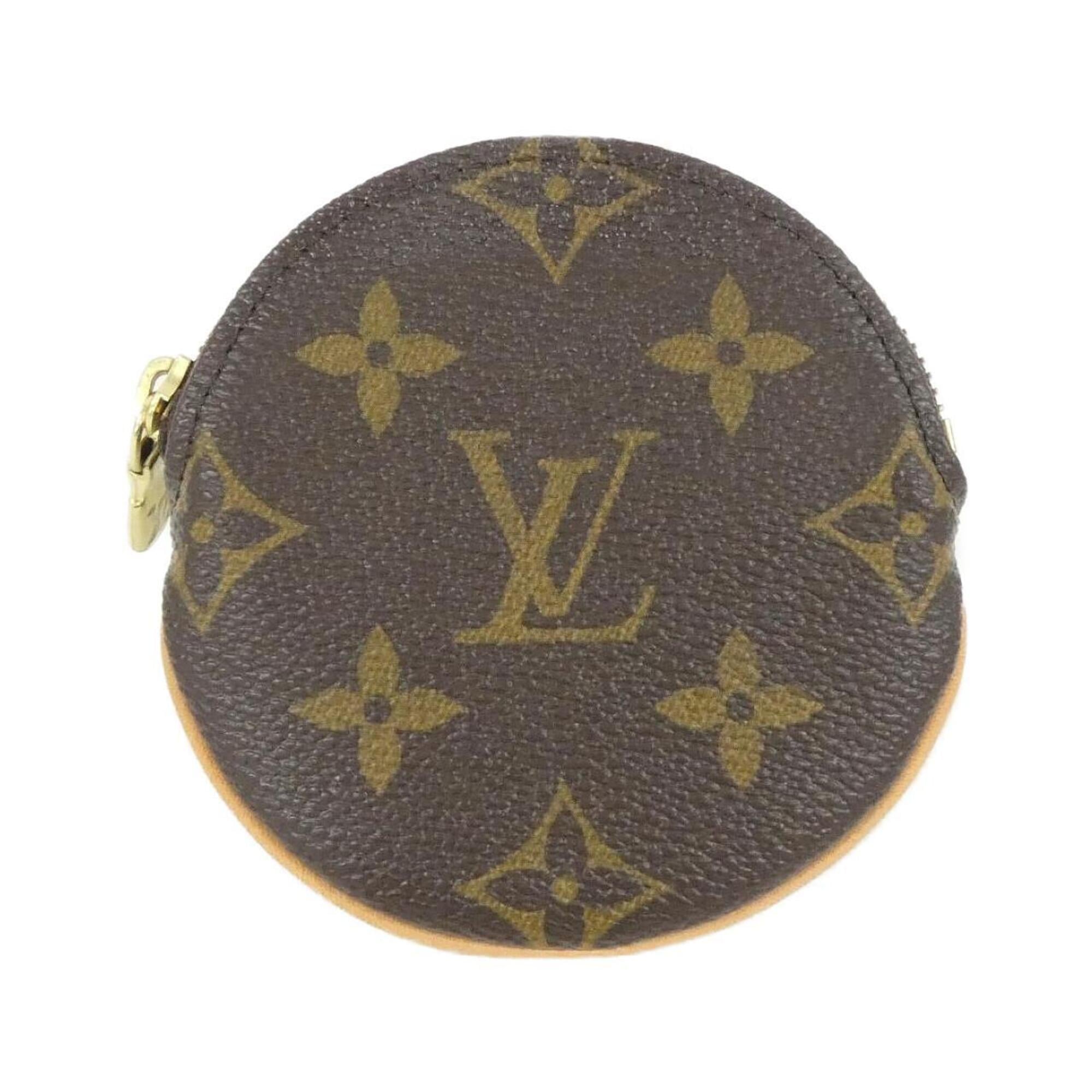 Louis Vuitton Monogram Marron Coated Canvas Coin Purse/Coin Case (Pre-Owned)