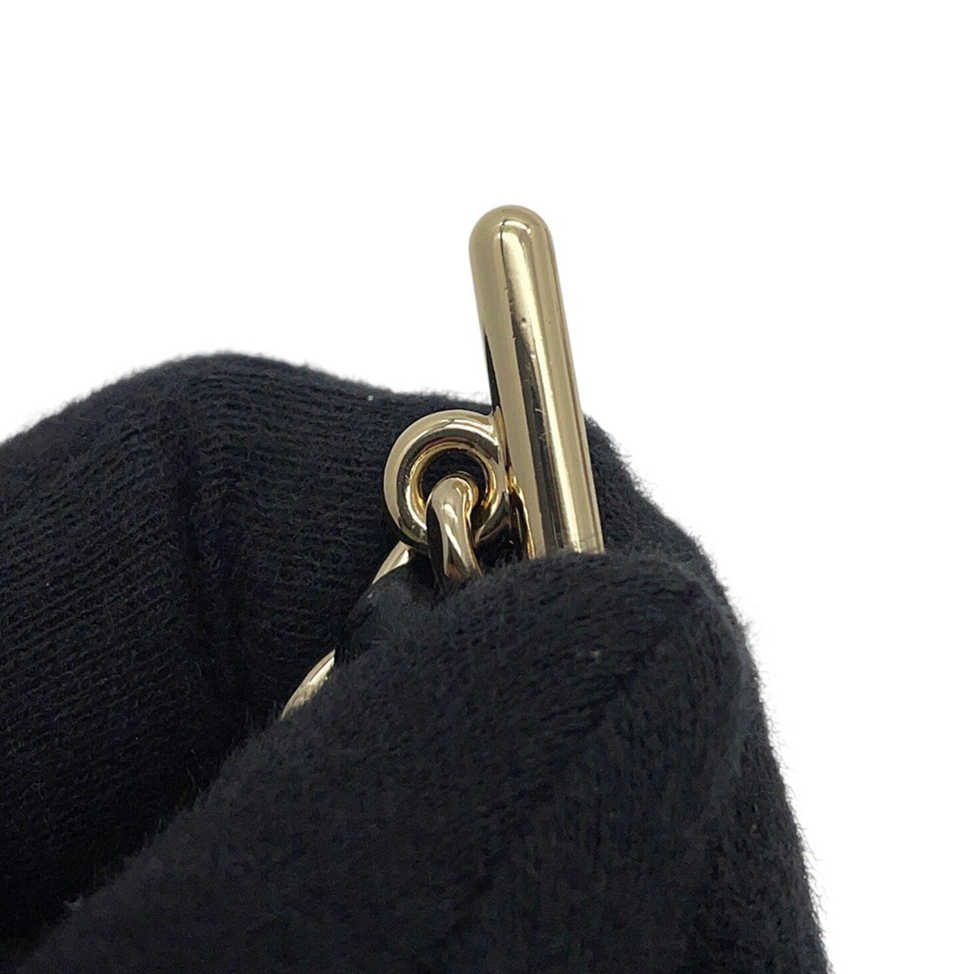 Chanel Black Grained Calfskin Handbag Shoulder Bag (Pre-Owned)