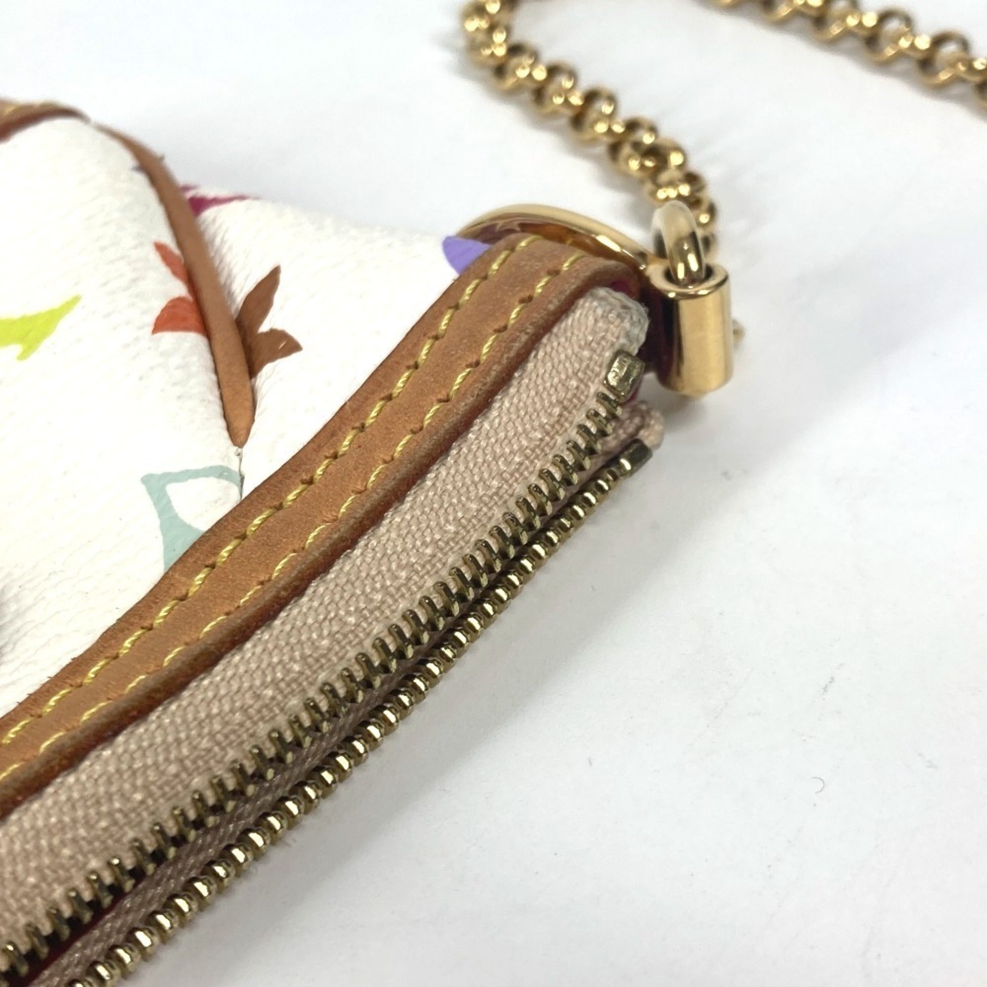 Louis Vuitton Monogram Multicolore Blanc Monogram Multicolore Handbag (Pre-Owned)