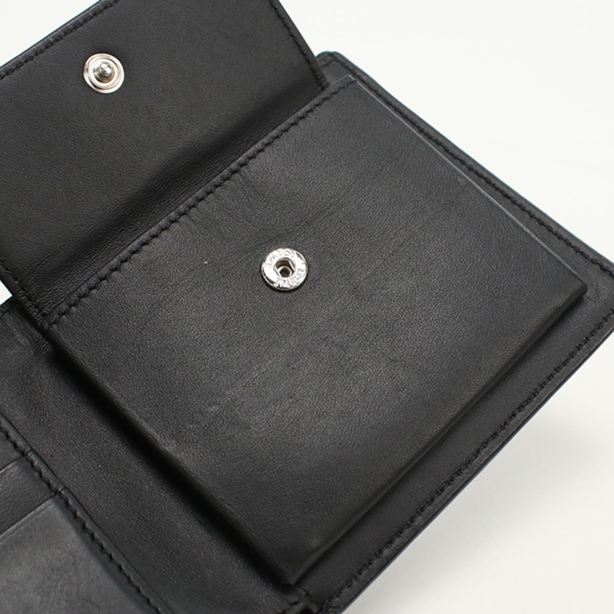 Loewe Black Leather Wallet (Bi-Fold) (Pre-Owned)