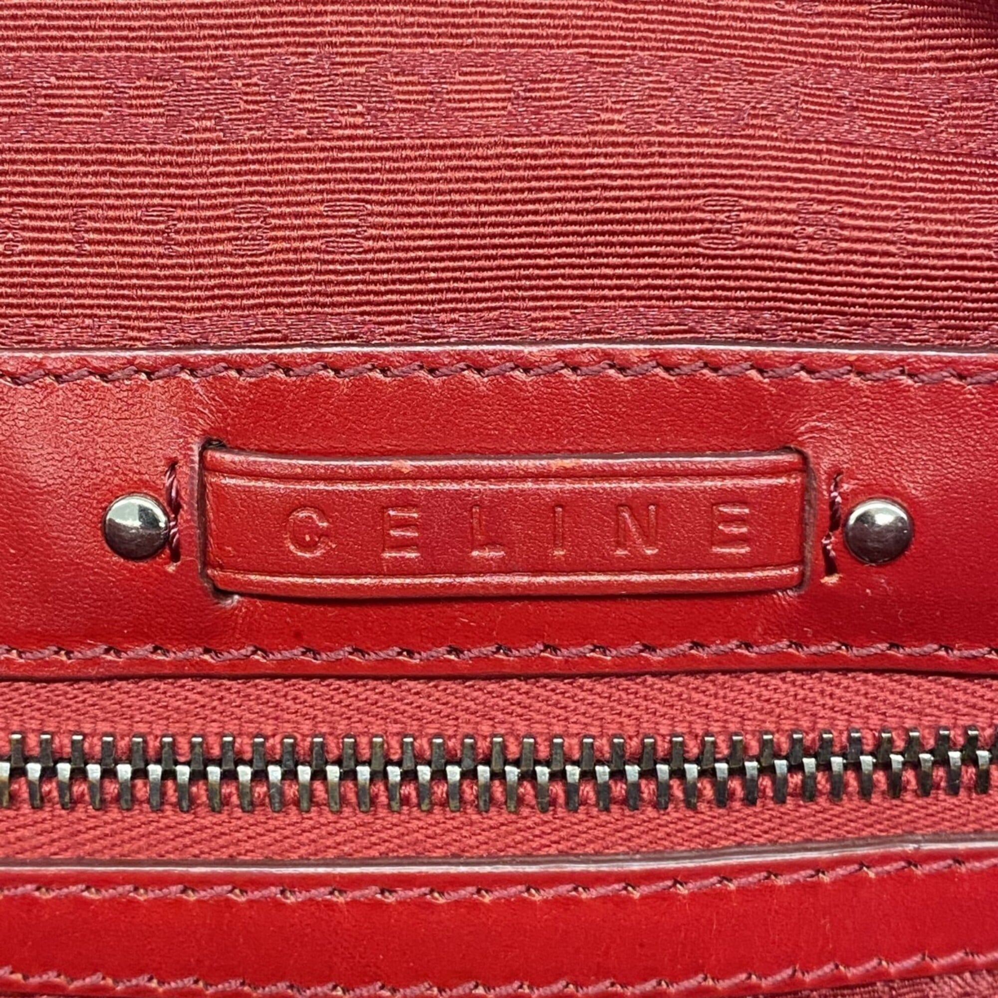 Celine Red Color Handbag (Pre-Owned)
