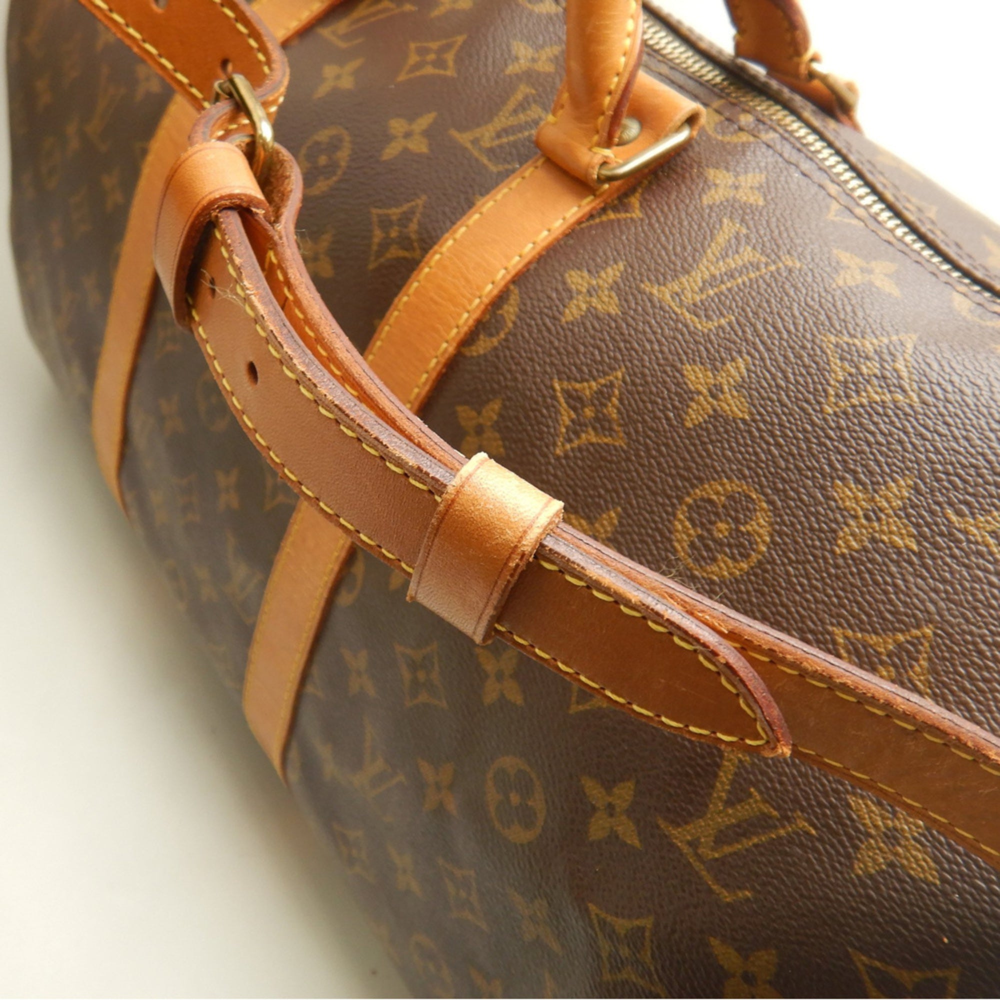 Louis Vuitton Brown Monogram Boston Bag (Pre-Owned)