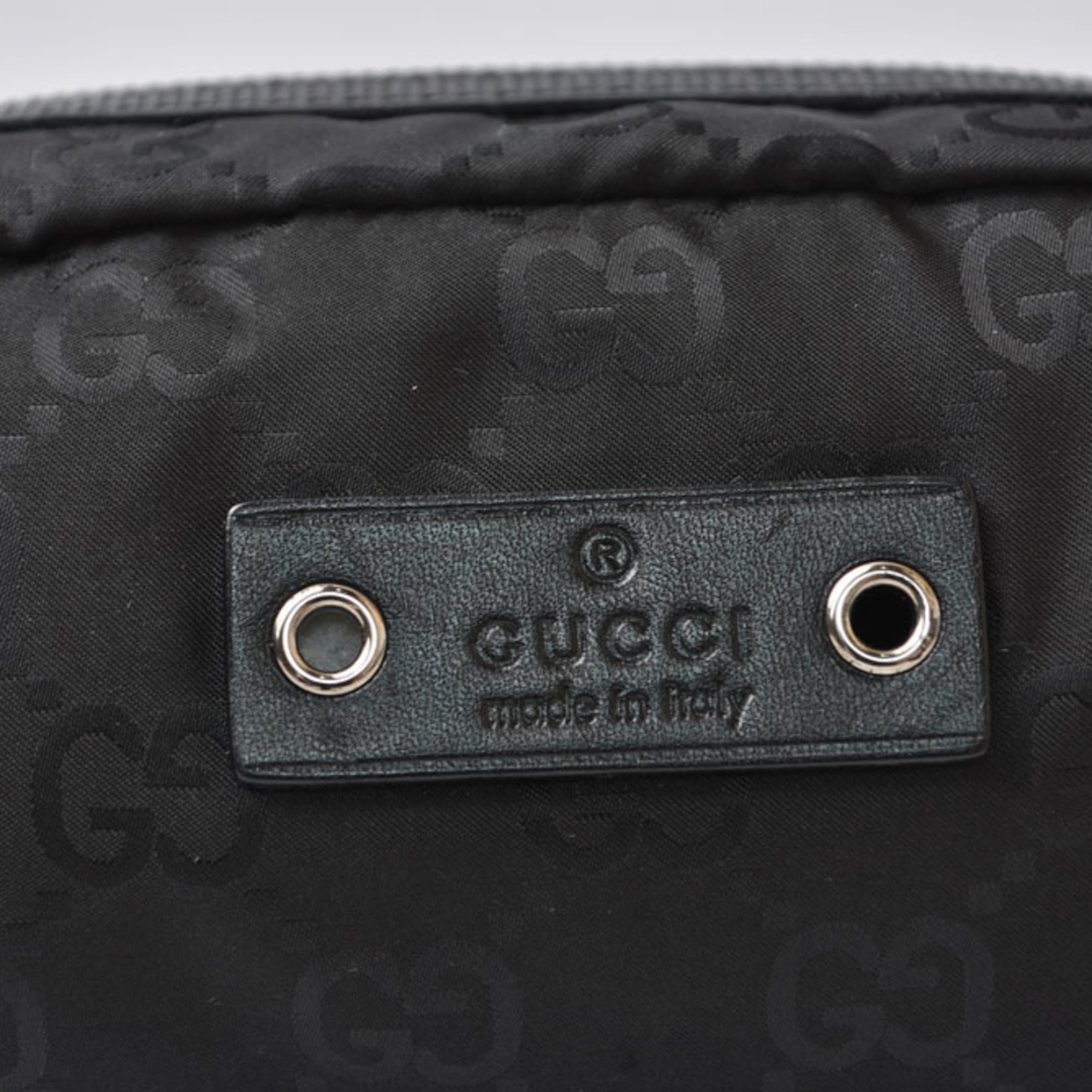 Gucci Black Nylon Pouch (Pre-Owned)