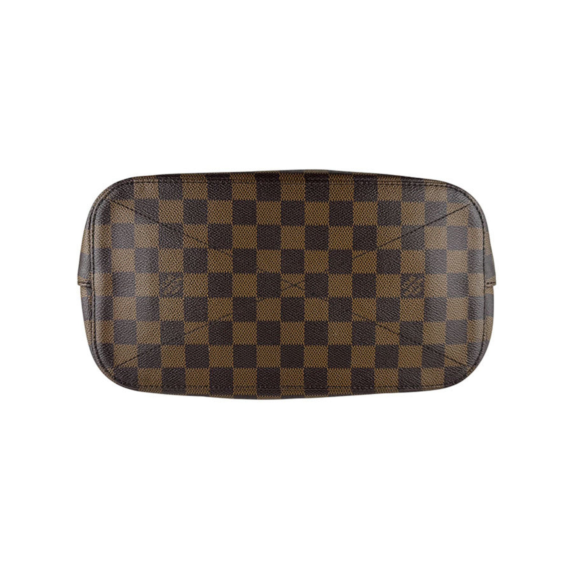 Louis Vuitton Damier Canvas Ebene Damier Canvas Handbag Shoulder Bag (Pre-Owned)