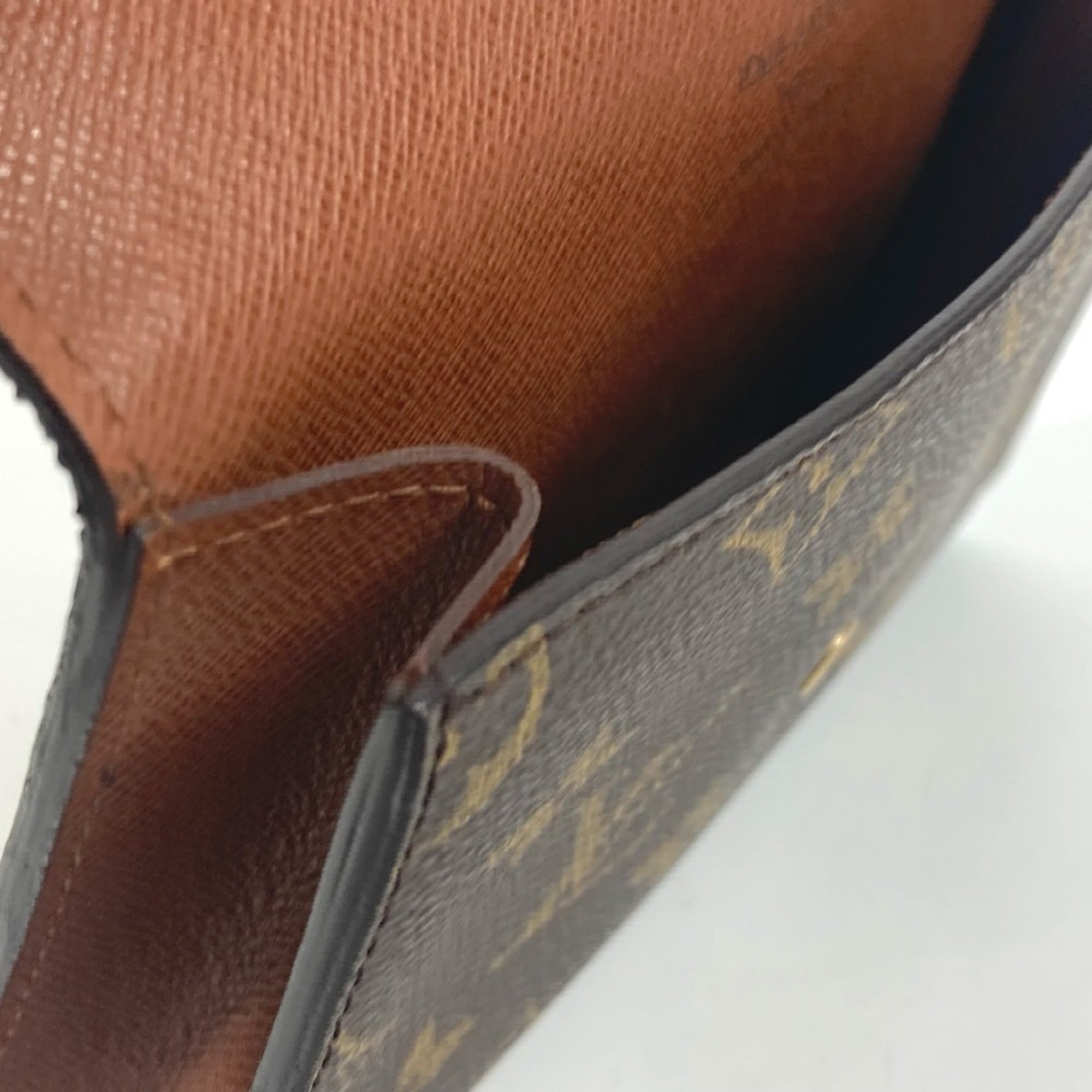Louis Vuitton Brown Monogram Canvas Sling Bag (Pre-Owned)