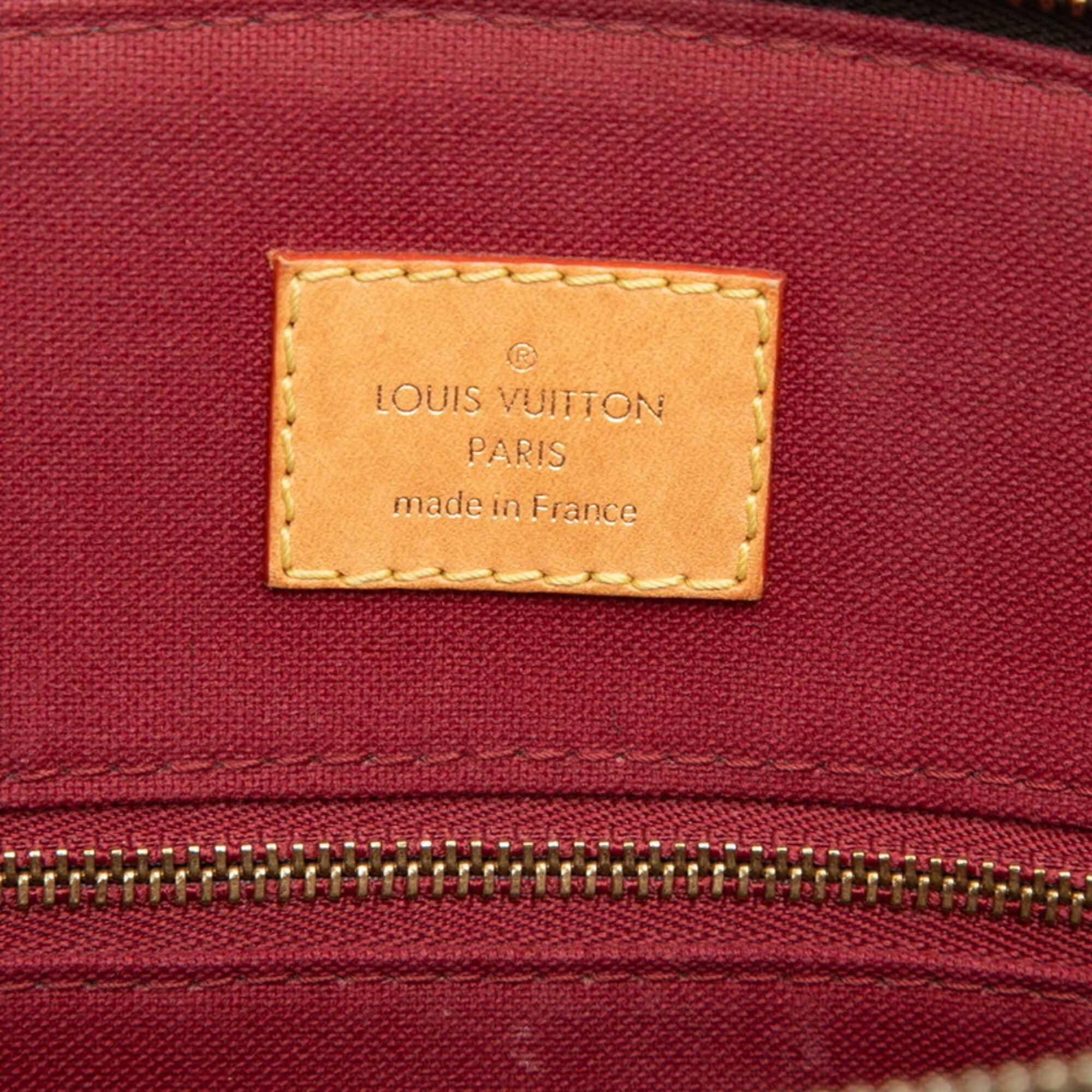 Louis Vuitton Monogram Brown Pvc Leather Handbag Shoulder Bag (Pre-Owned)