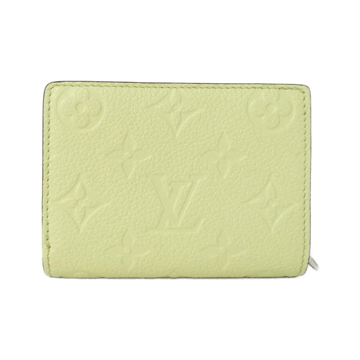 Louis Vuitton Green Vert Leather Wallet (Bi-Fold) (Pre-Owned)