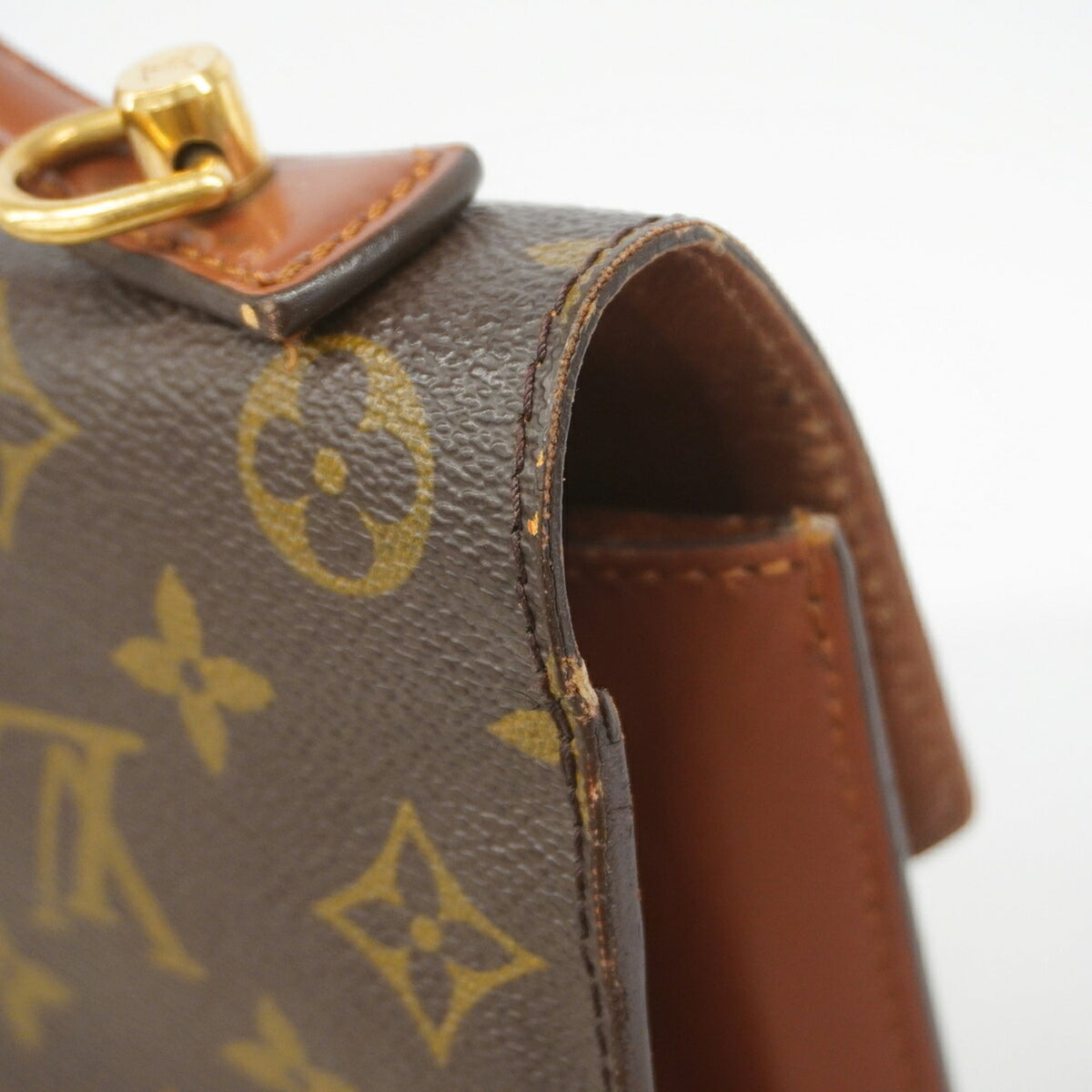 Louis Vuitton Brown Handbag (Pre-Owned)