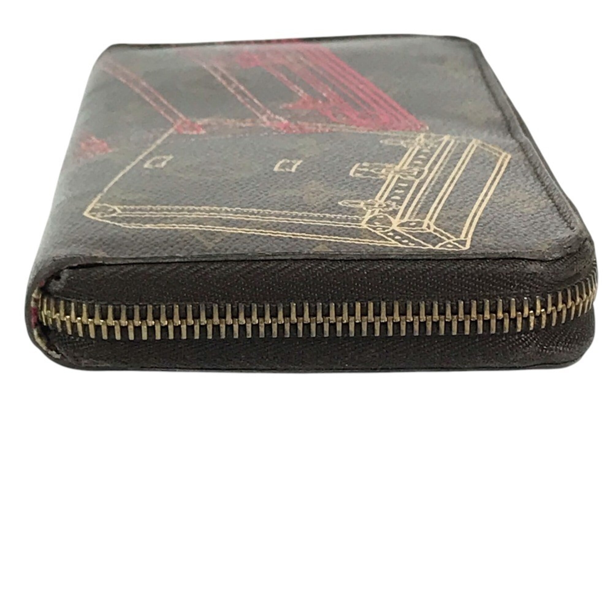Louis Vuitton Brown Monogram Long Wallet (Bi-Fold) (Pre-Owned)