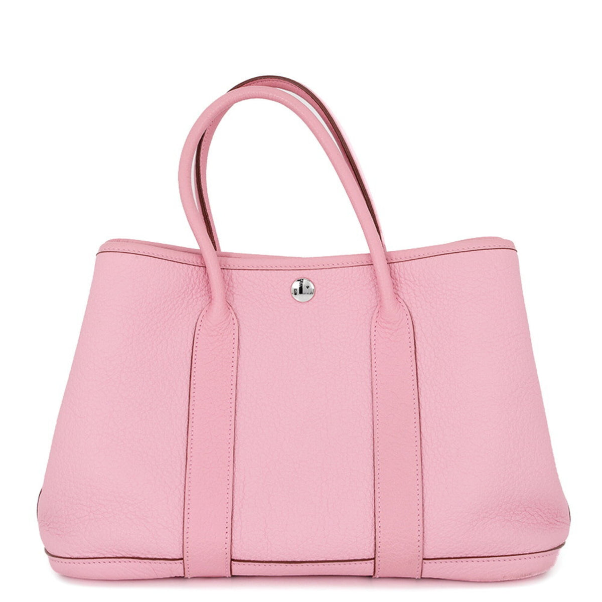 Hermes Pink Negonda Leather Handbag Tote Bag (Pre-Owned)