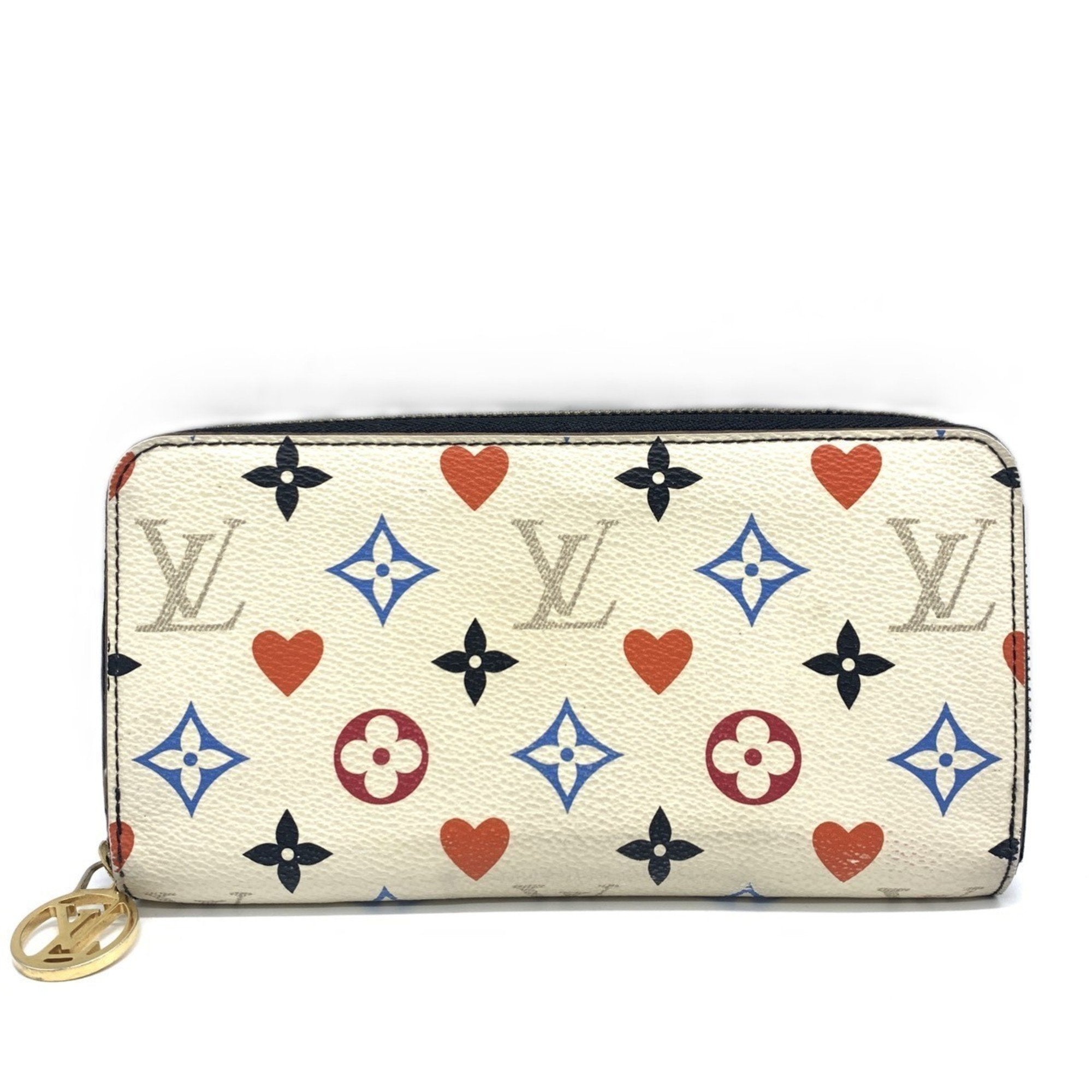 Louis Vuitton Multi-Color White Monogram Multicolore Card Wallet (Pre-Owned)