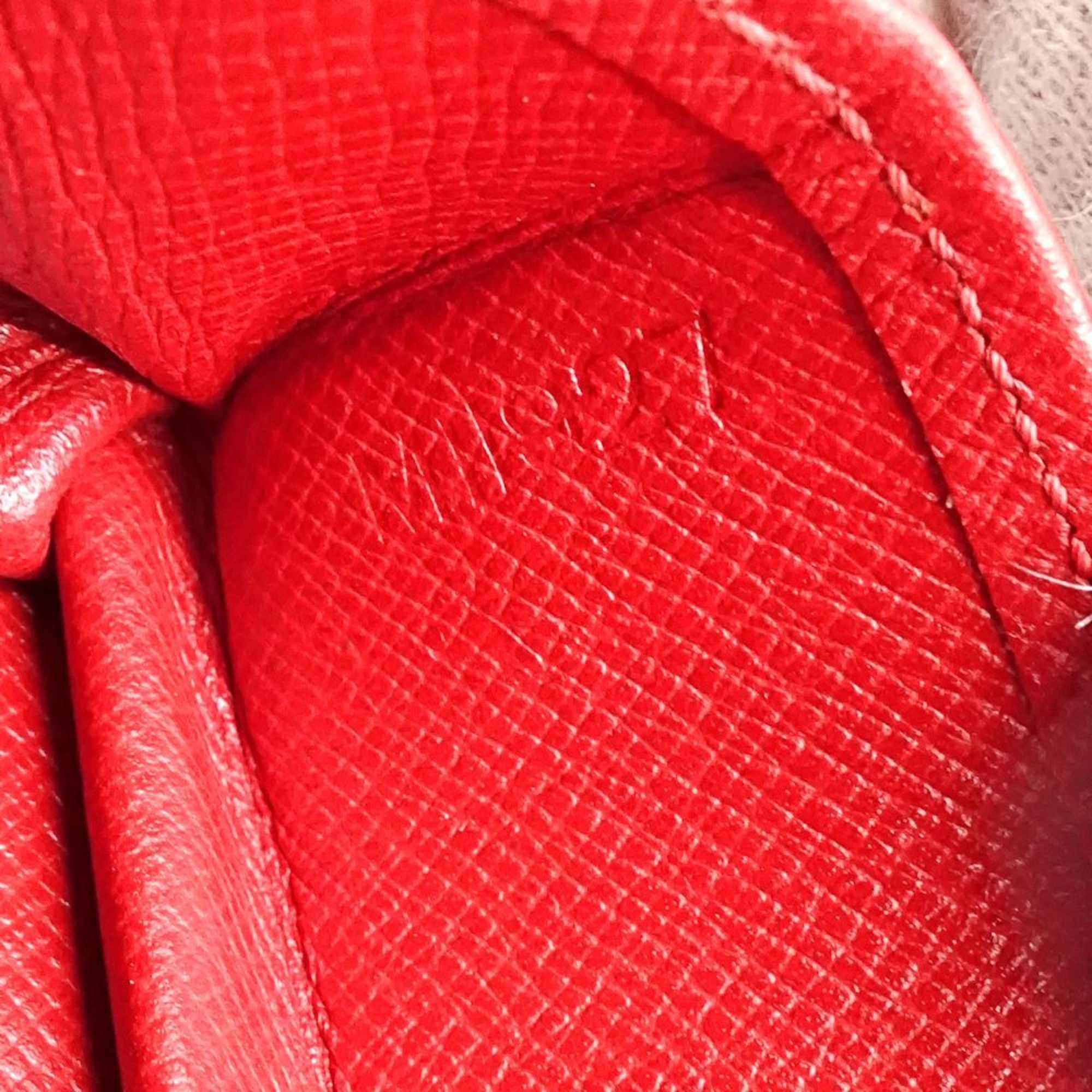 Louis Vuitton Castilian Red Epi Leather Coin Purse/Coin Case (Pre-Owned)