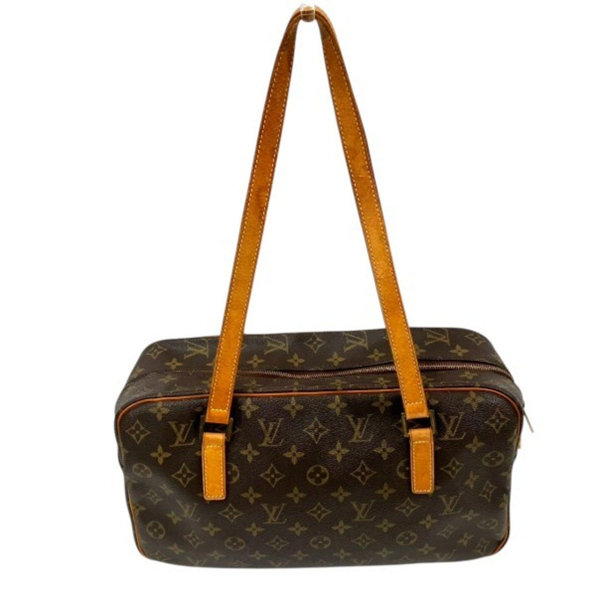 Louis Vuitton Brown Monogram Handbag Shoulder Bag (Pre-Owned)