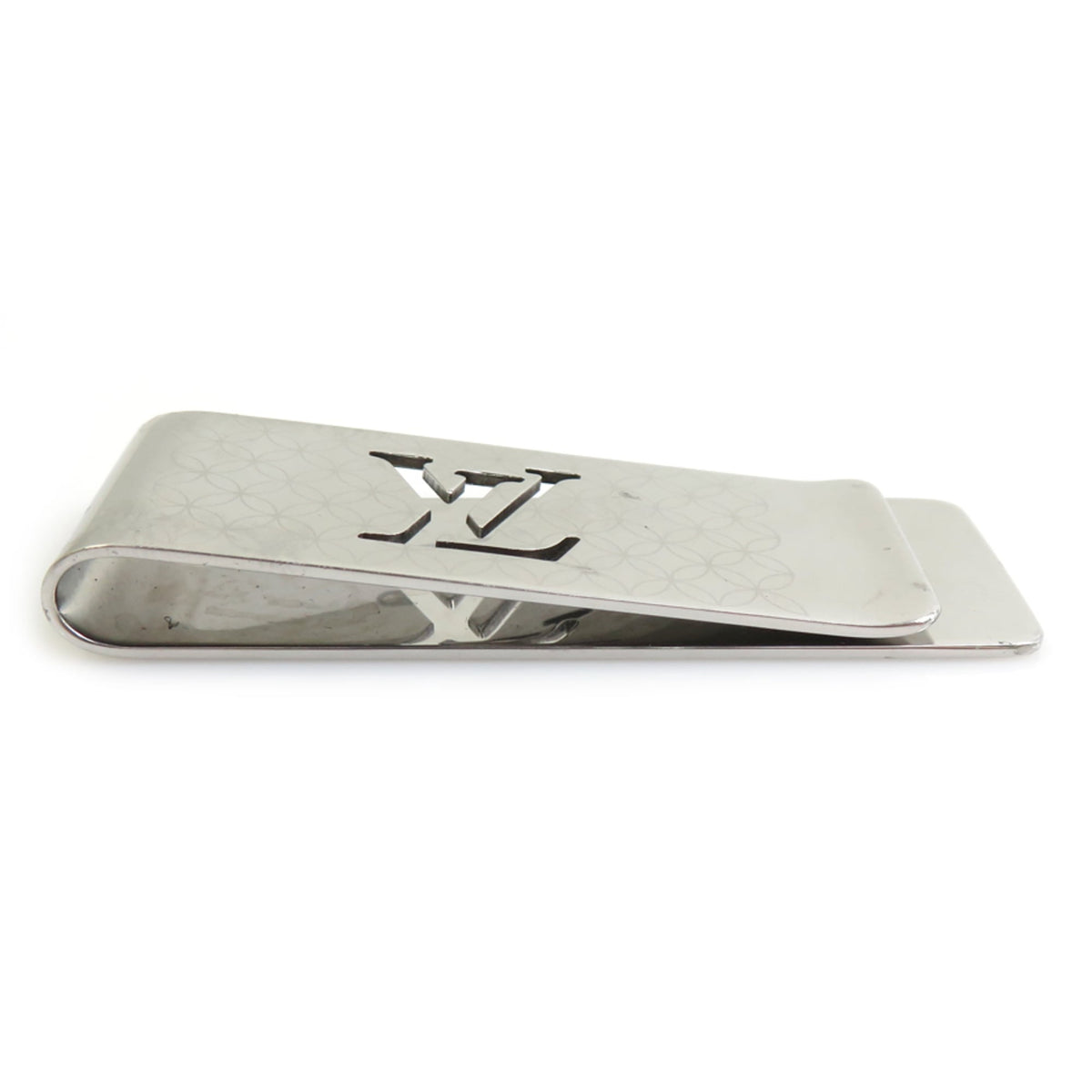 Louis Vuitton Silver Metal Money Clip (Pre-Owned)