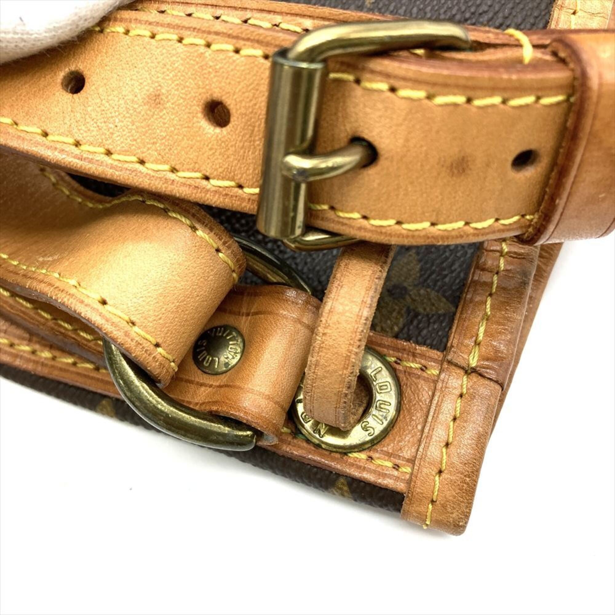 Louis Vuitton Brown Monogram Canvas Shoulder Bag (Pre-Owned)