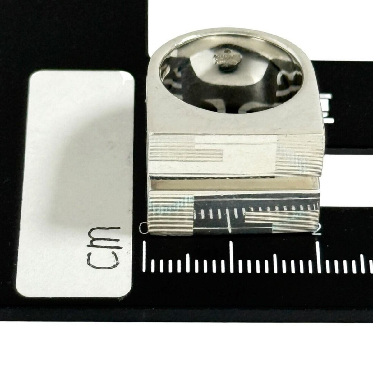 Gucci Silver 925 Band Ring (Pre-Owned)