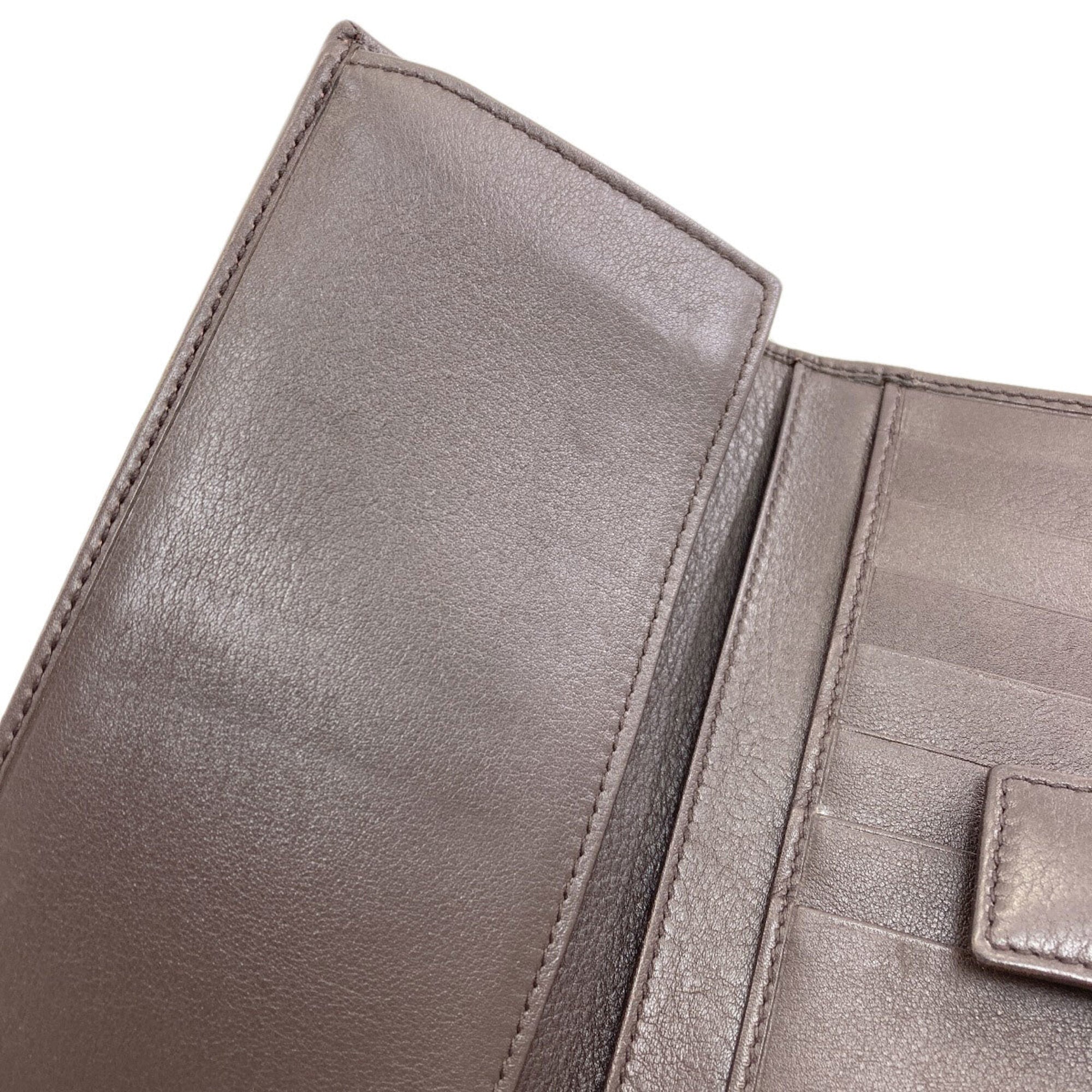 Gucci Brown Canvas Wallet (Tri-Fold) (Pre-Owned)