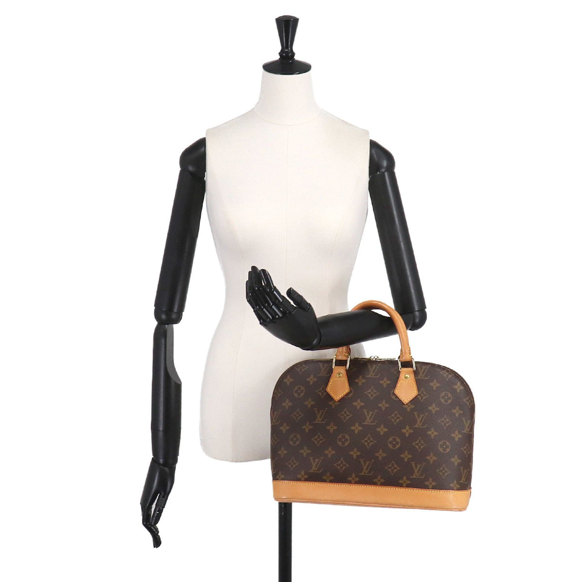 Louis Vuitton Brown Monogram Monogram Handbag (Pre-Owned)