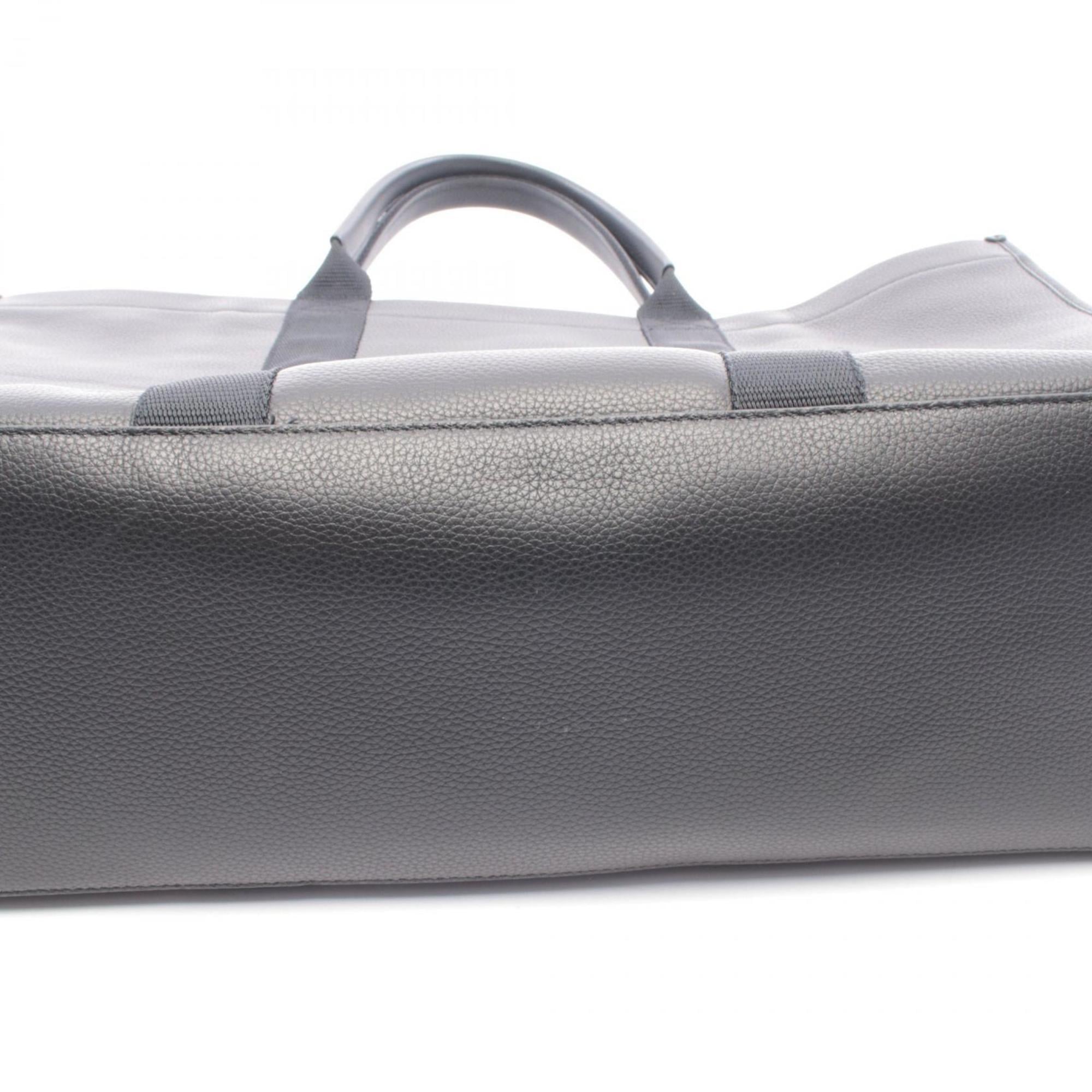 Balenciaga Black Leather Handbag Tote Bag (Pre-Owned)