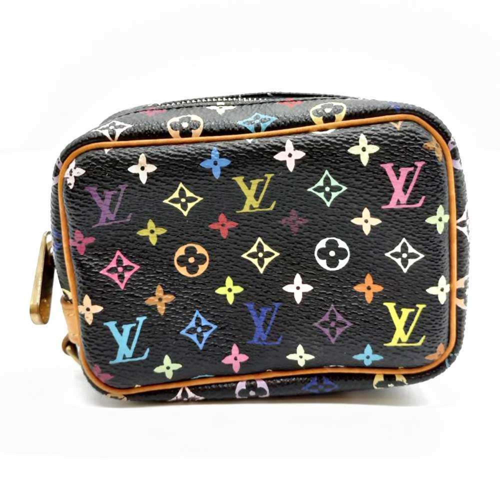 Louis Vuitton Black Monogram Multicolore Pouch (Pre-Owned)