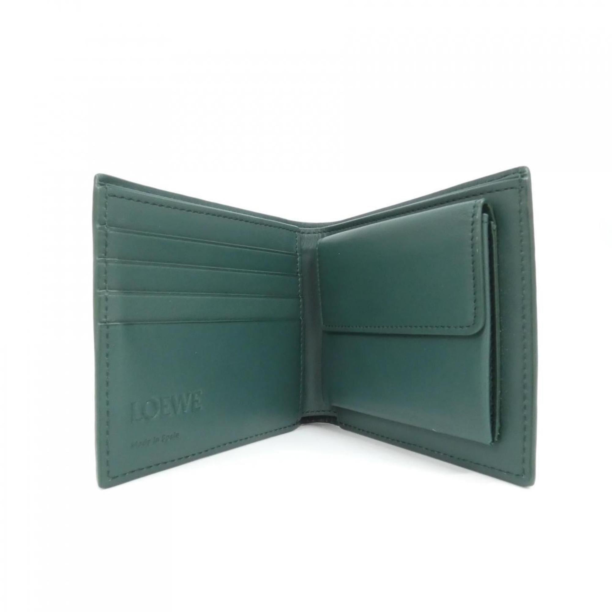 Loewe Green Long Wallet (Bi-Fold) (Pre-Owned)