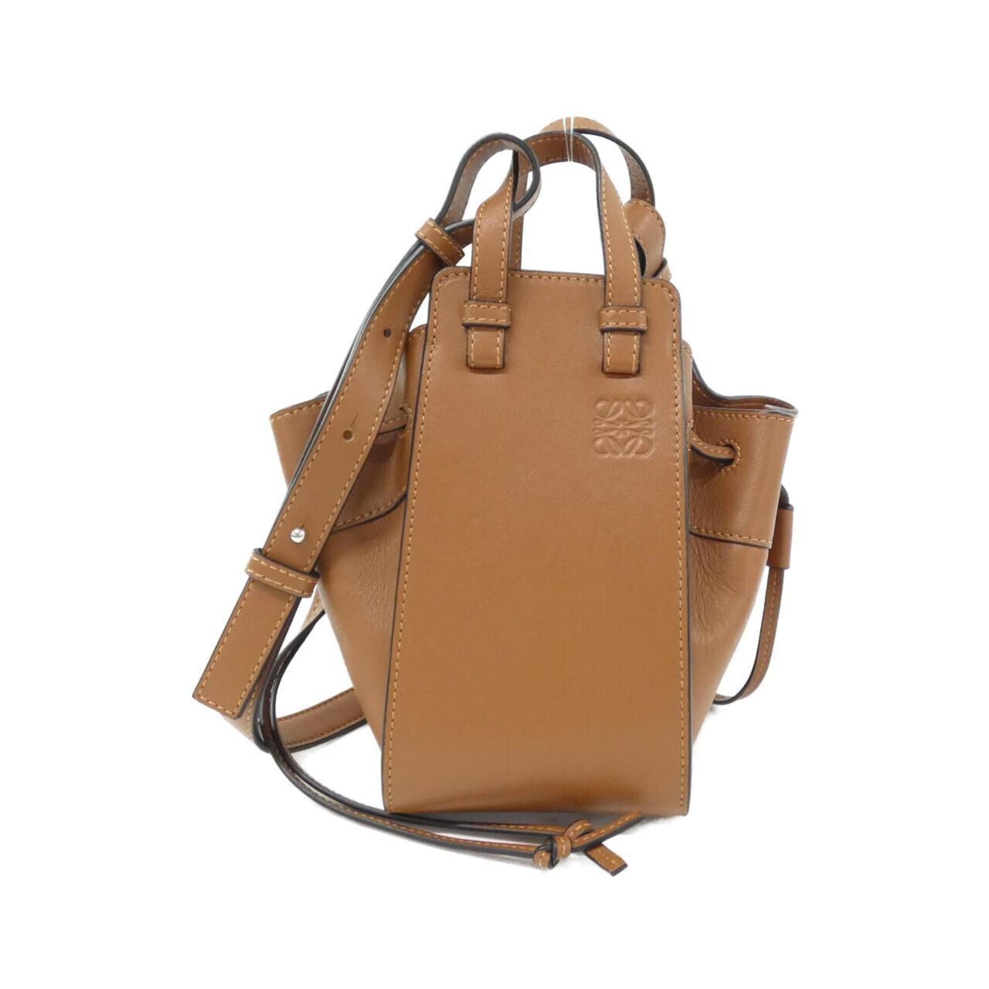 Loewe Brown Leather Shoulder Bag (Pre-Owned)